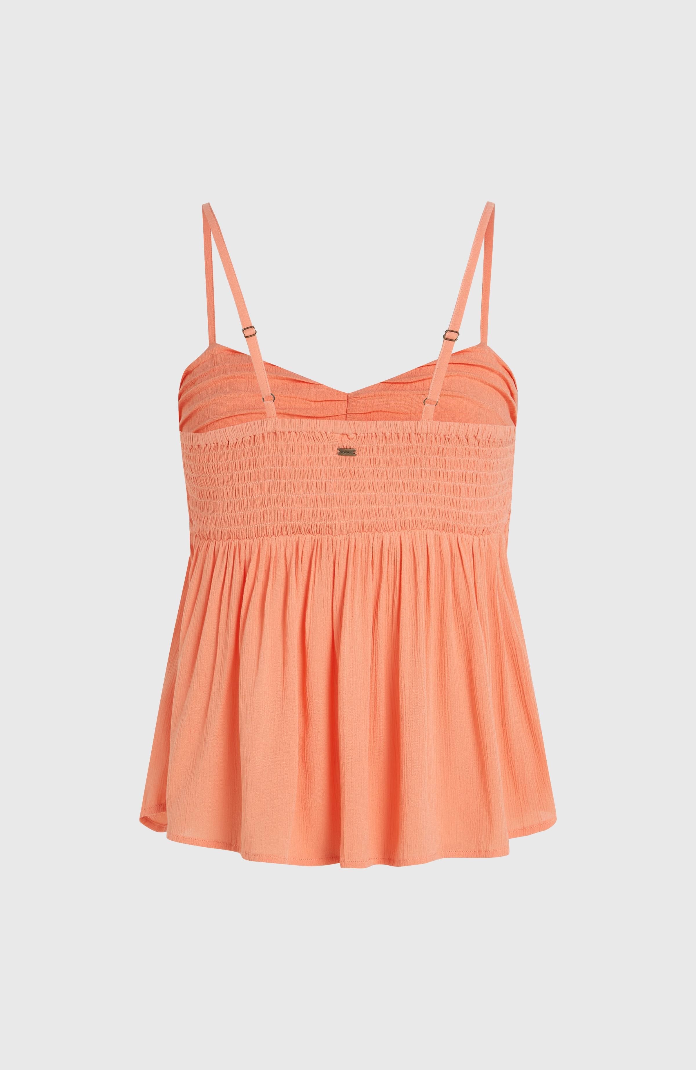 Reeta Woven Top Funky Peach