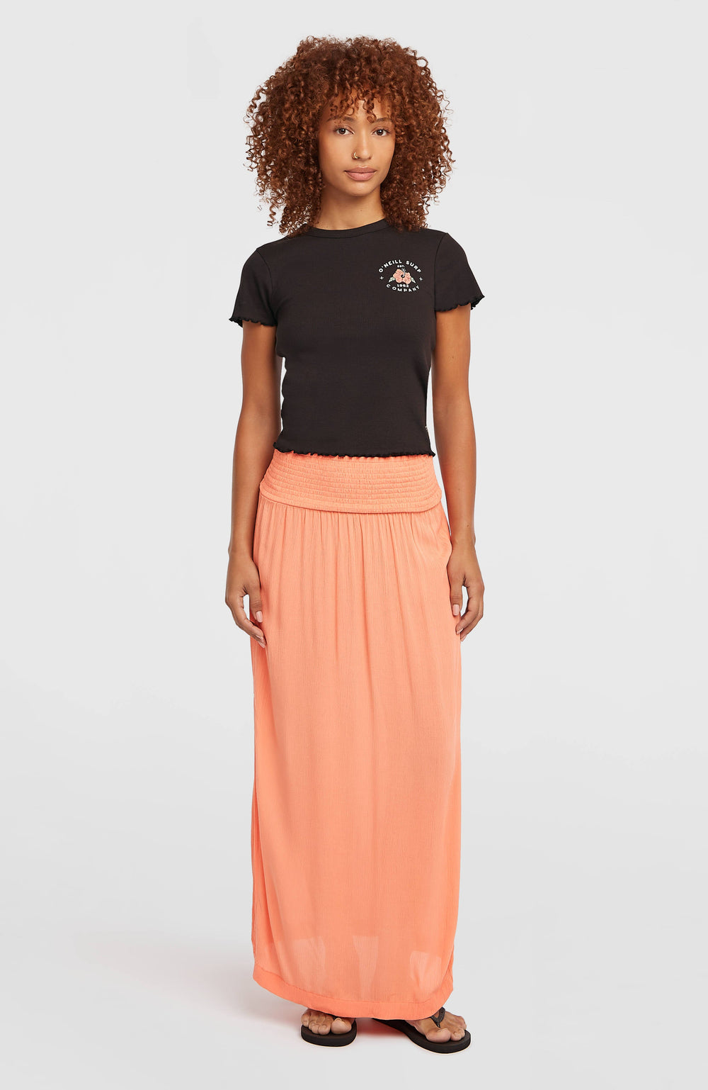 O'Neill Rib T-Shirt Black Out