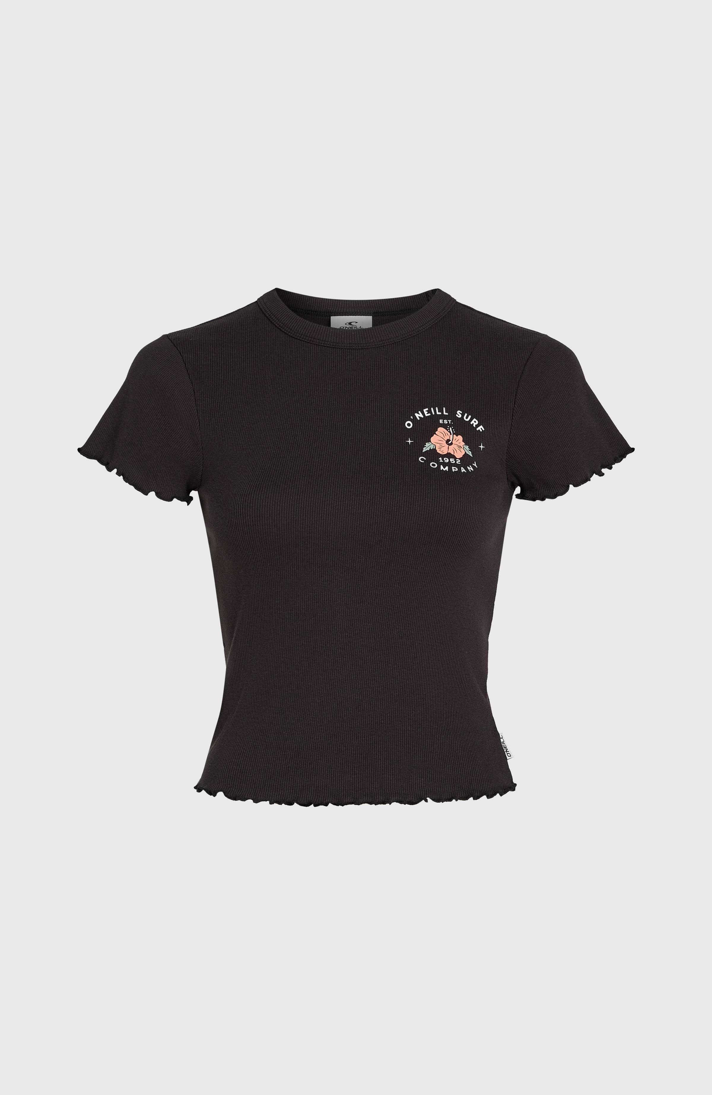 O'Neill Rib T-Shirt Black Out
