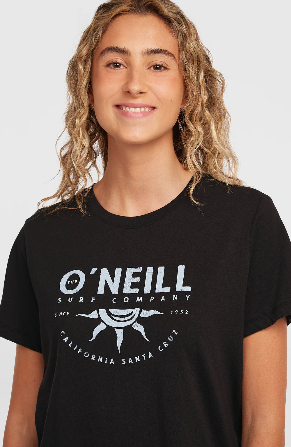 Front Print T-Shirt Black Out