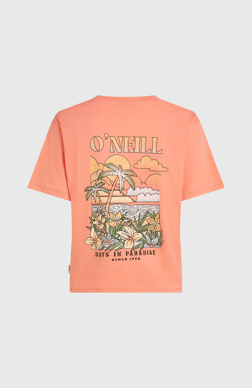 O’Neill Boxy Back Print T-Shirt Funky Peach