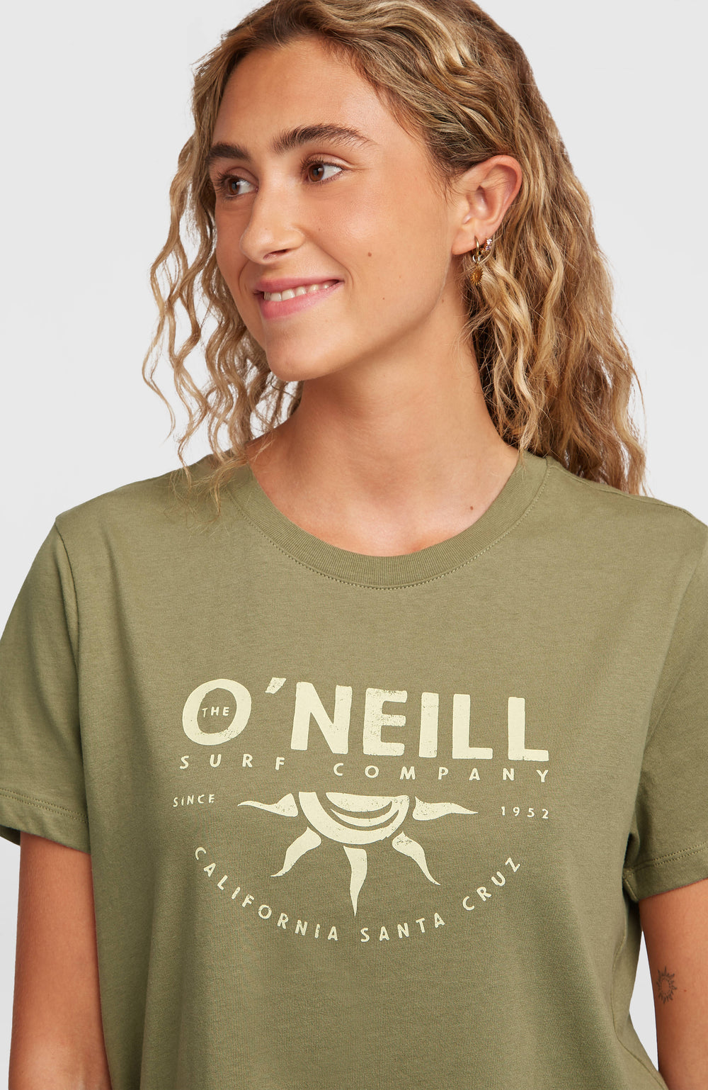 Front Print T-Shirt Avery Fern