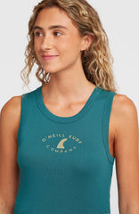 O'Neill Rib Tanktop Botanical Heat