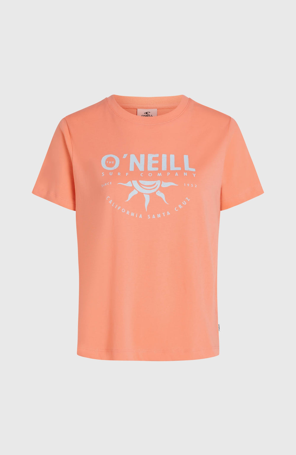 Front Print T-Shirt Funky Peach