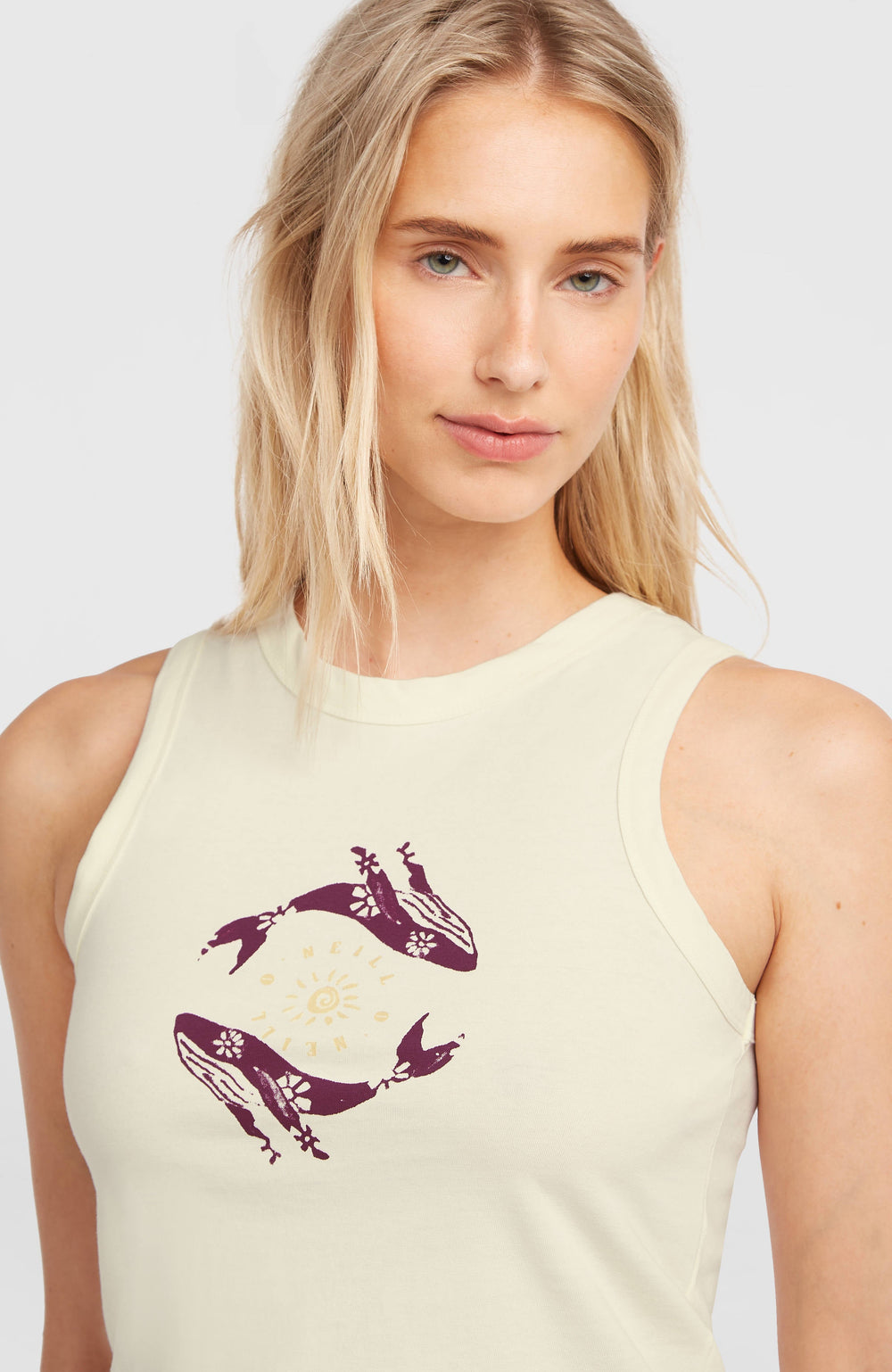 Women Of The Wave Tank Top Pistachio Shell