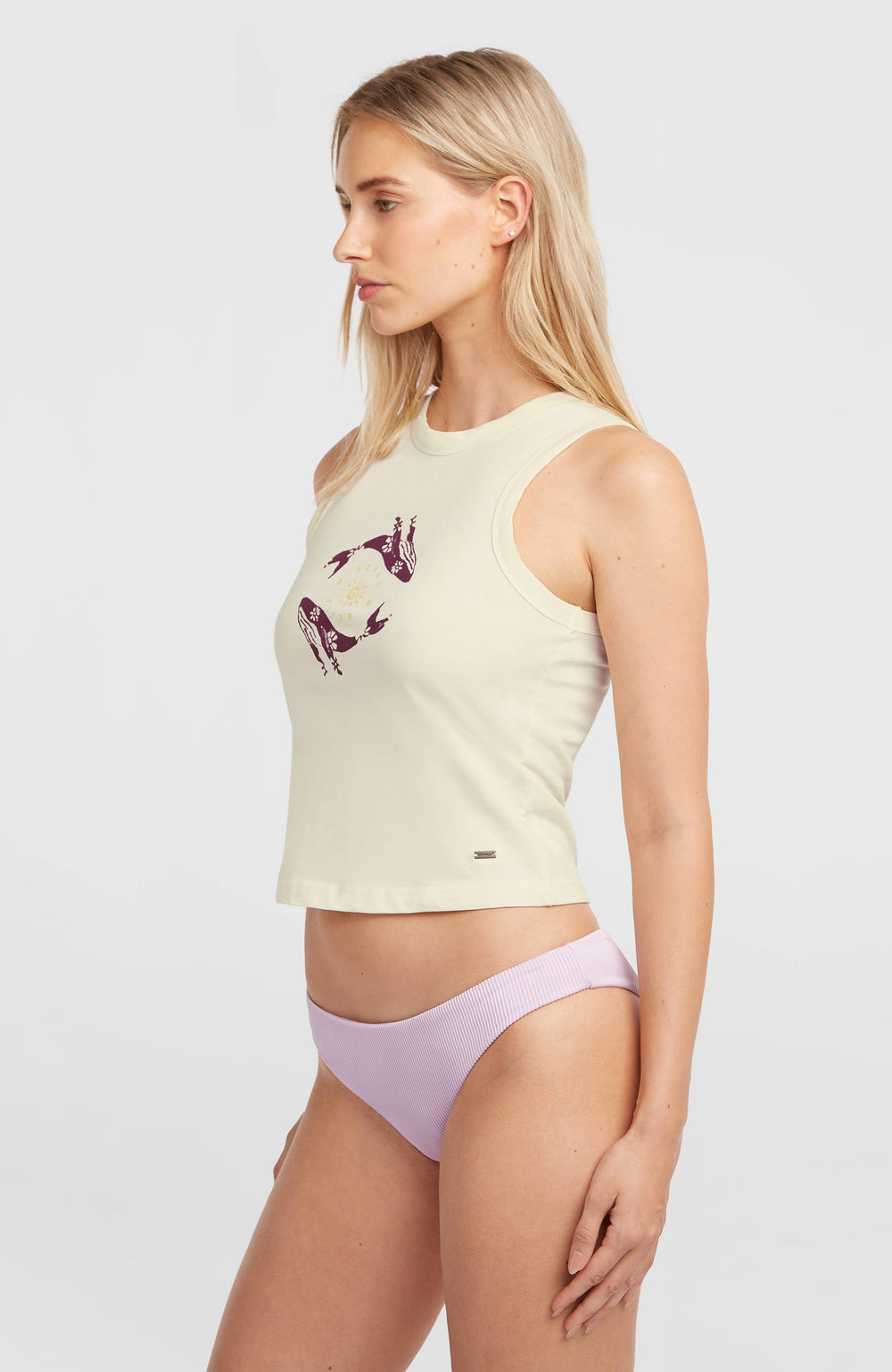 Women Of The Wave Tank Top Pistachio Shell