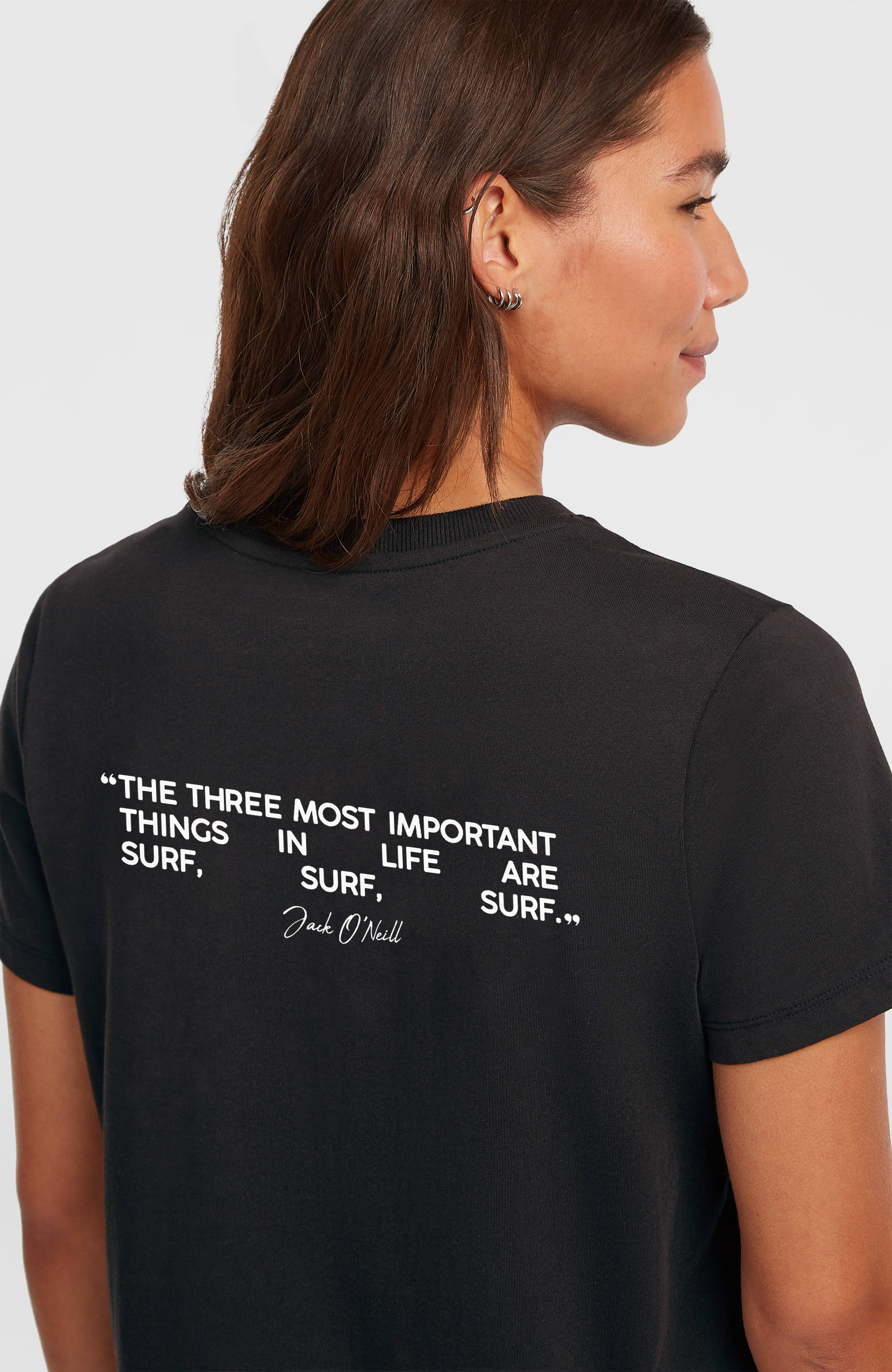 O'Neill Polygiene Cotton Graphic T-Shirt Black Out