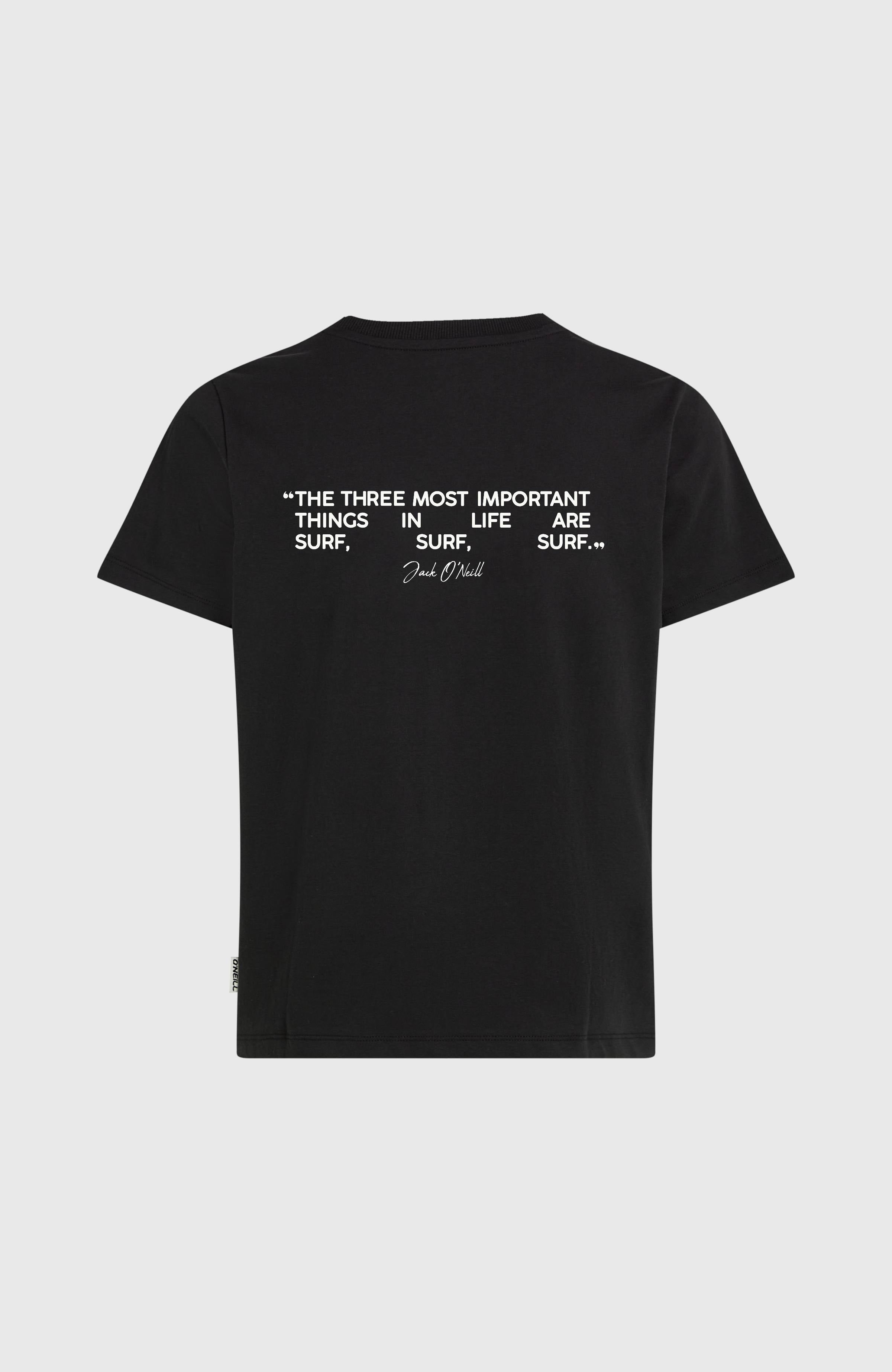 O'Neill Polygiene Cotton Graphic T-Shirt Black Out