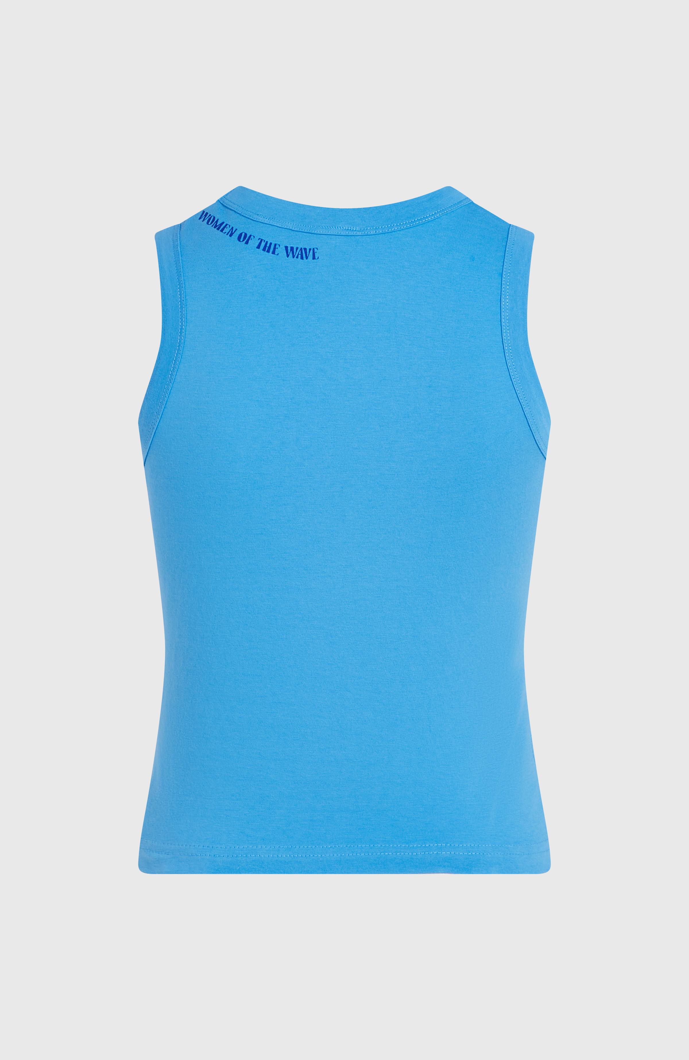 Women Of The Wave Tank Top Blue Booth