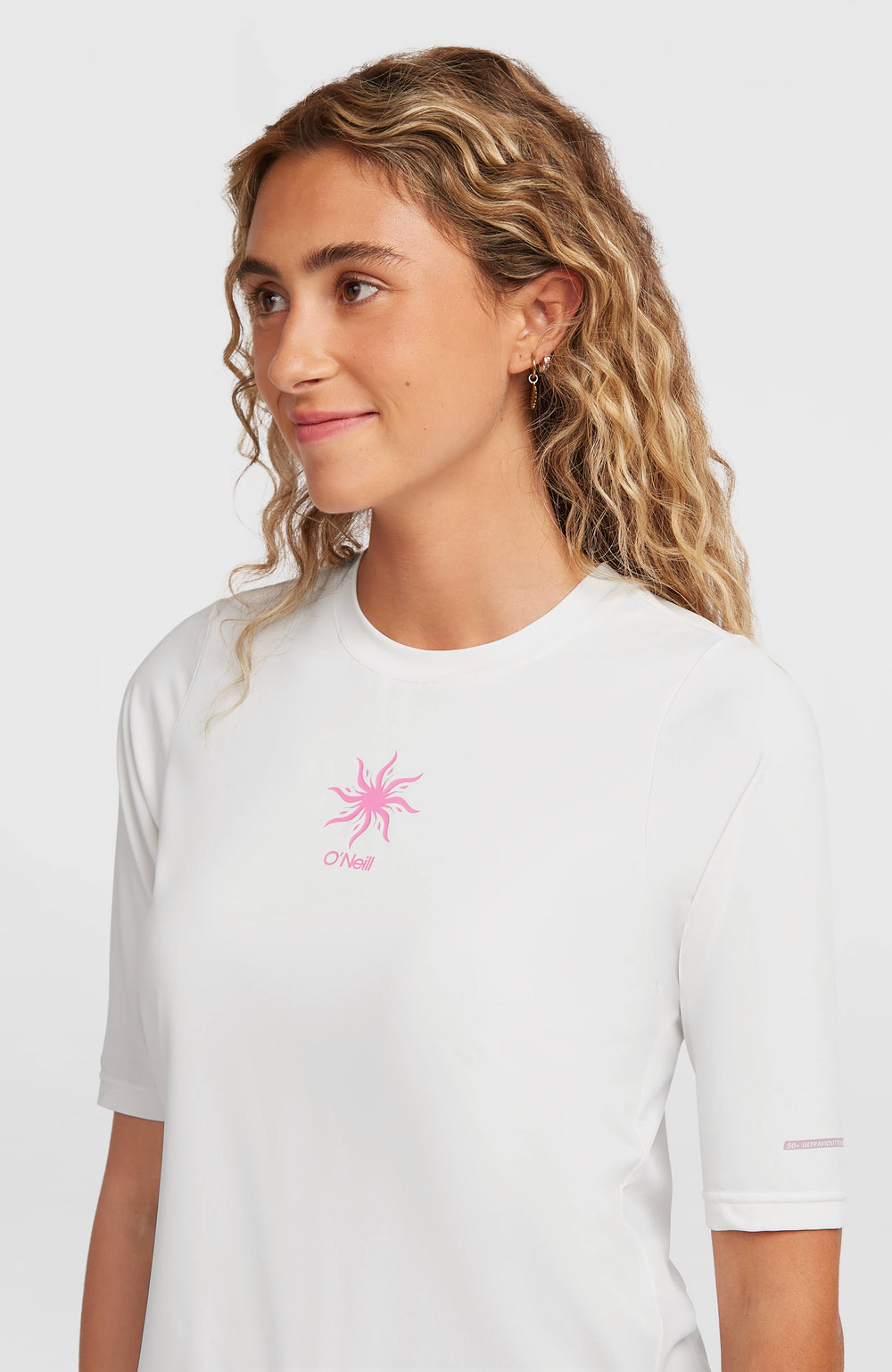 O'Neill Hybrid Polygiene UPF 50+ T-Shirt Snow White