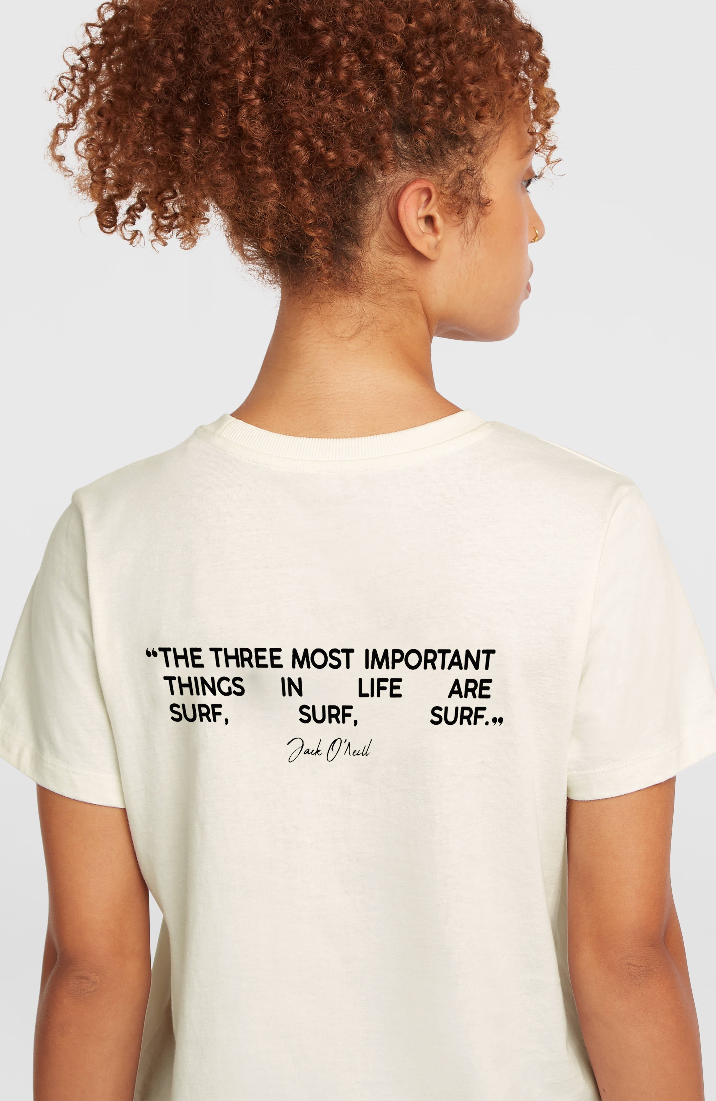 O'Neill Polygiene Cotton Graphic T-Shirt Snow White