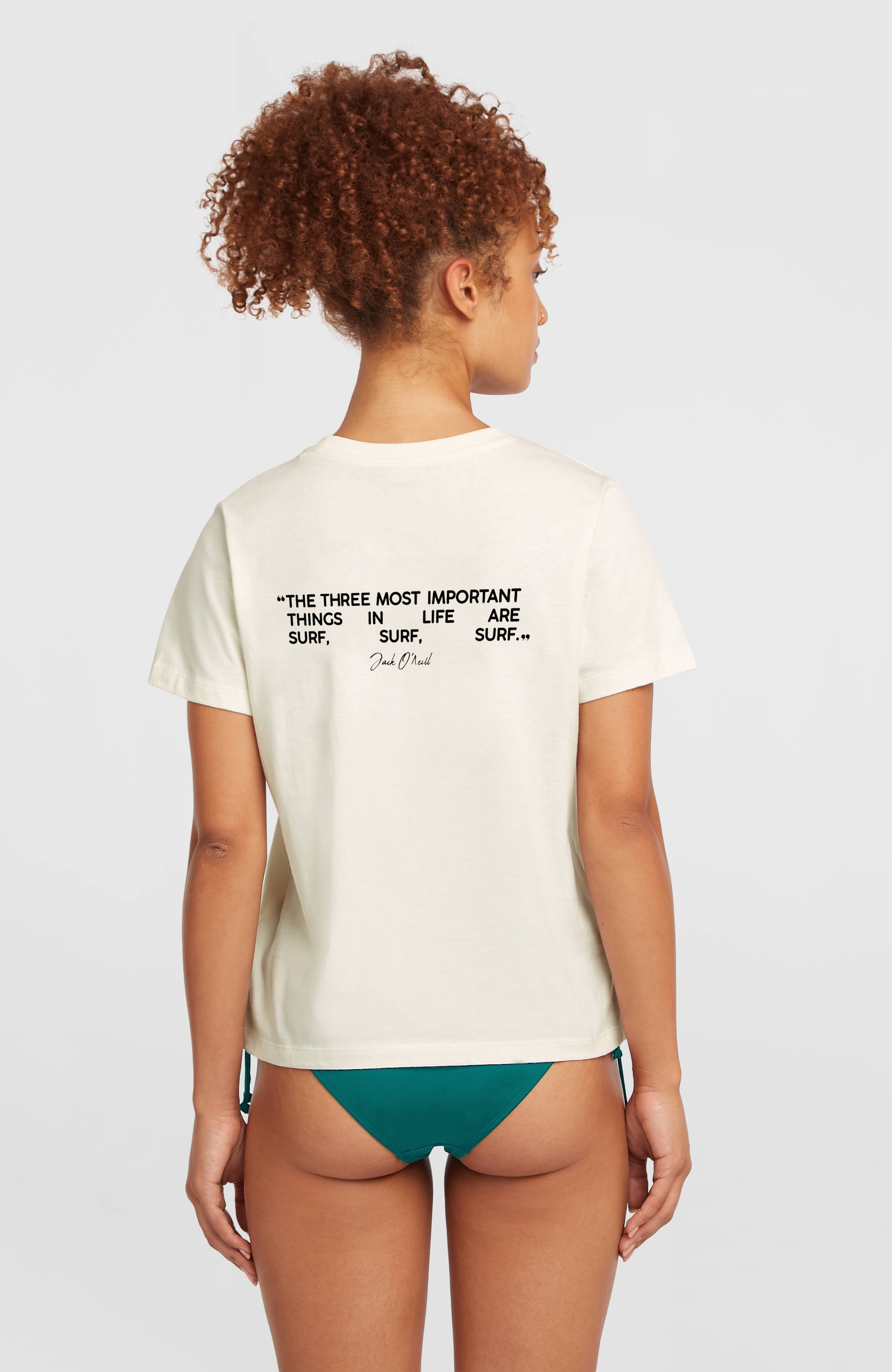 O'Neill Polygiene Cotton Graphic T-Shirt Snow White