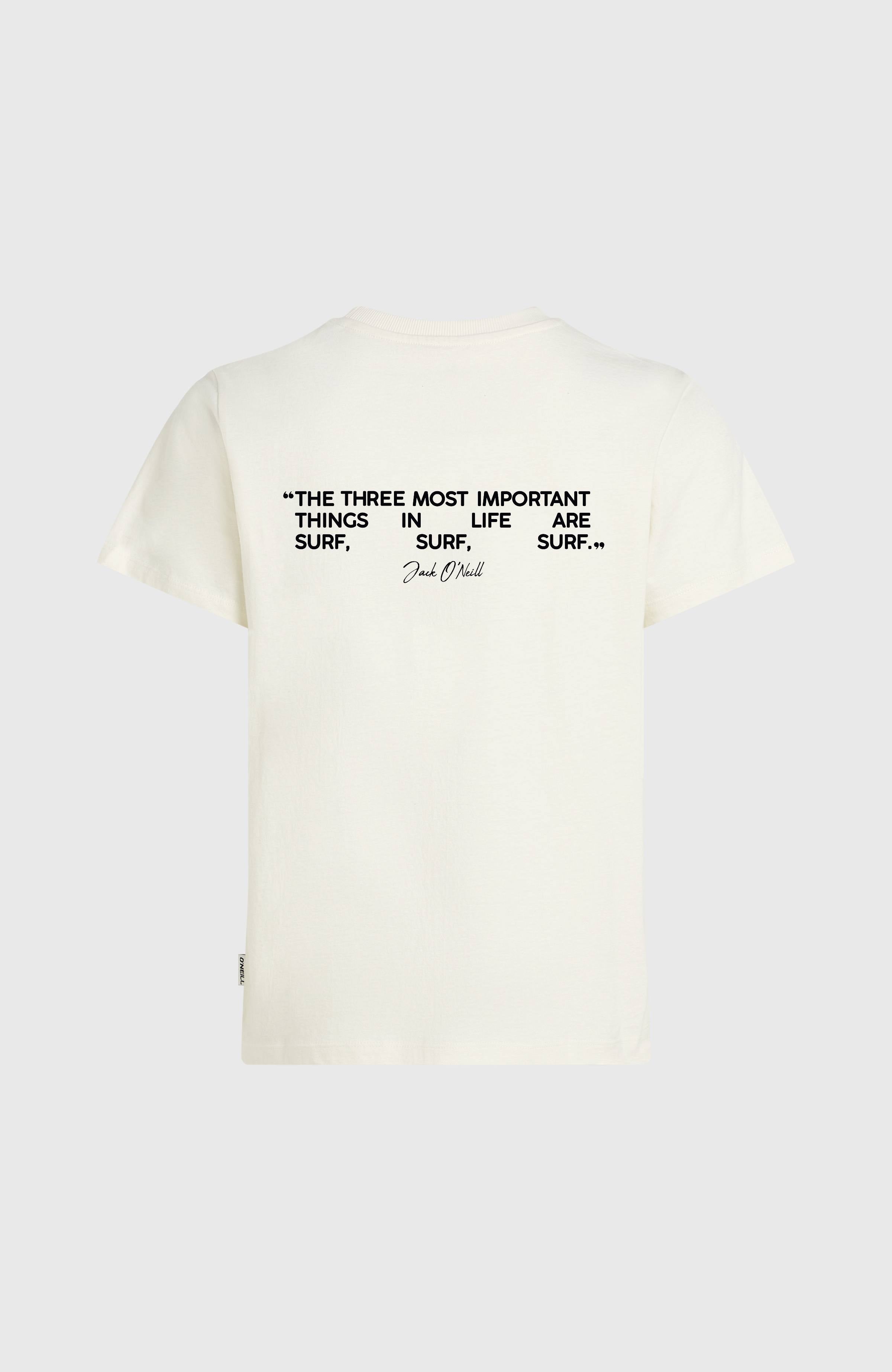 O'Neill Polygiene Cotton Graphic T-Shirt Snow White