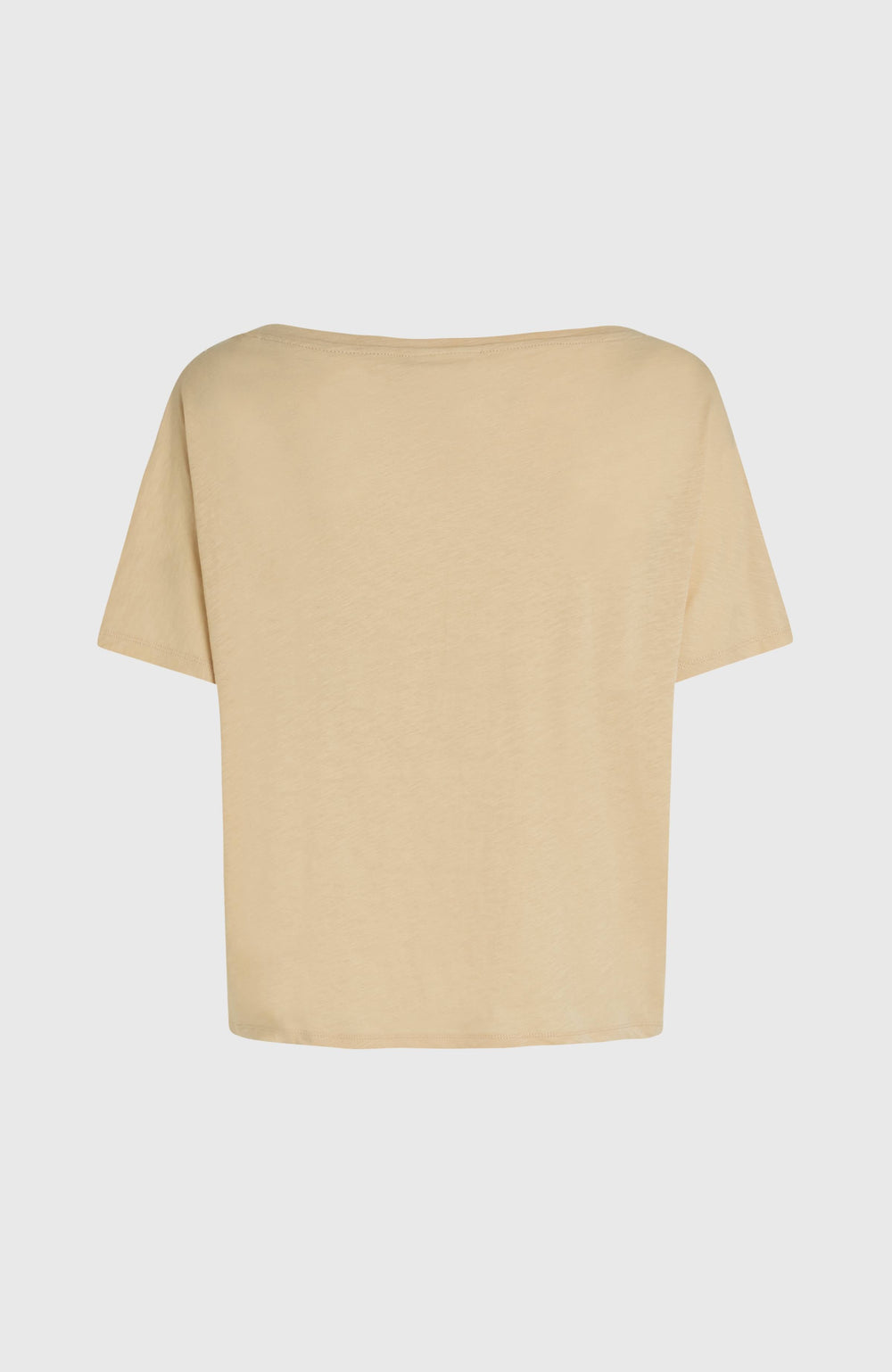 Essentials O'Neill Script Scoop Neck T-Shirt Cocoa Sand