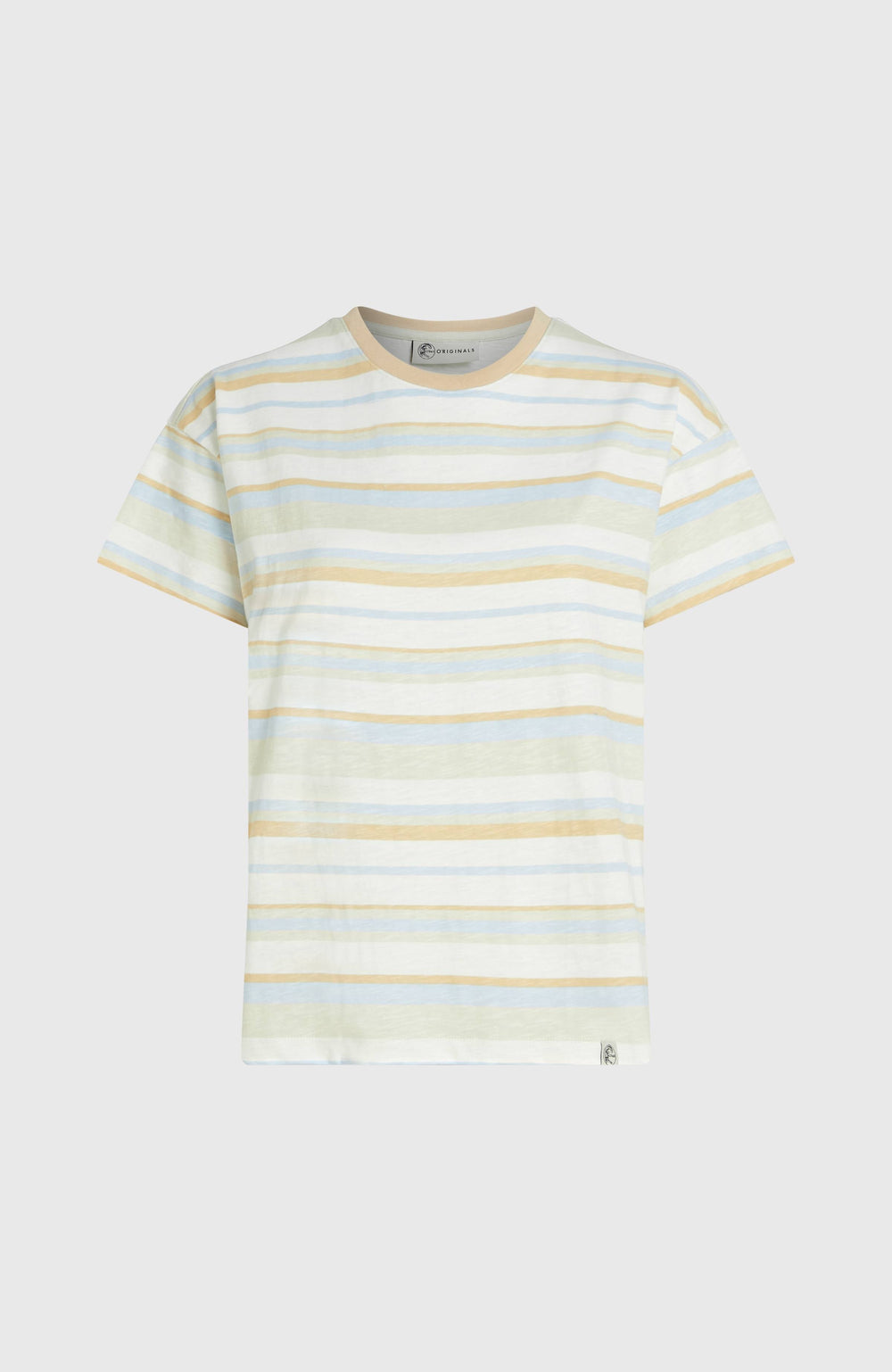 O'Riginals Boxy Stripe T-Shirt Blue Originals tee stripe