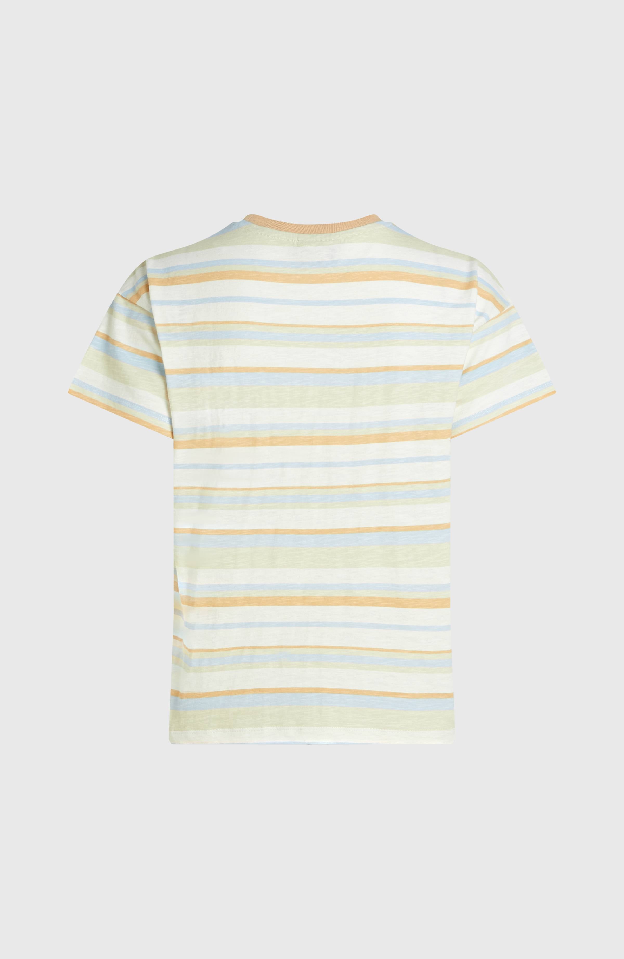O'Riginals Boxy Stripe T-Shirt Blue Originals tee stripe