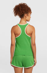 O'Riginals Waffle Tank Top Grass