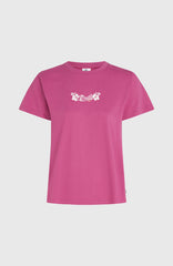 Essentials Script T-Shirt Electric Fuschia
