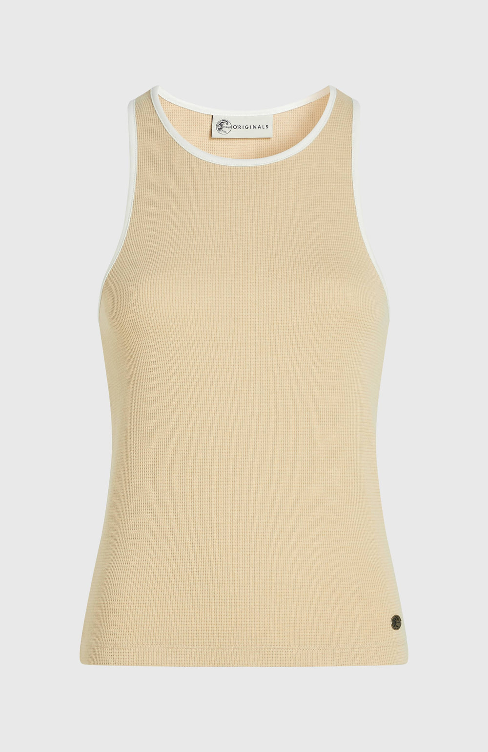 O'Riginals Waffle Tank Top Cocoa Sand