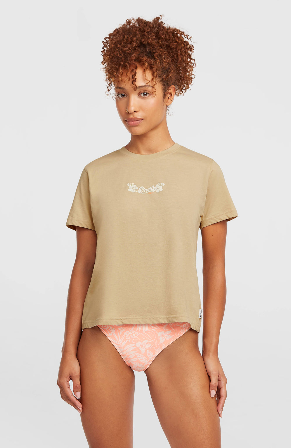 Essentials Script T-Shirt Cocoa Sand
