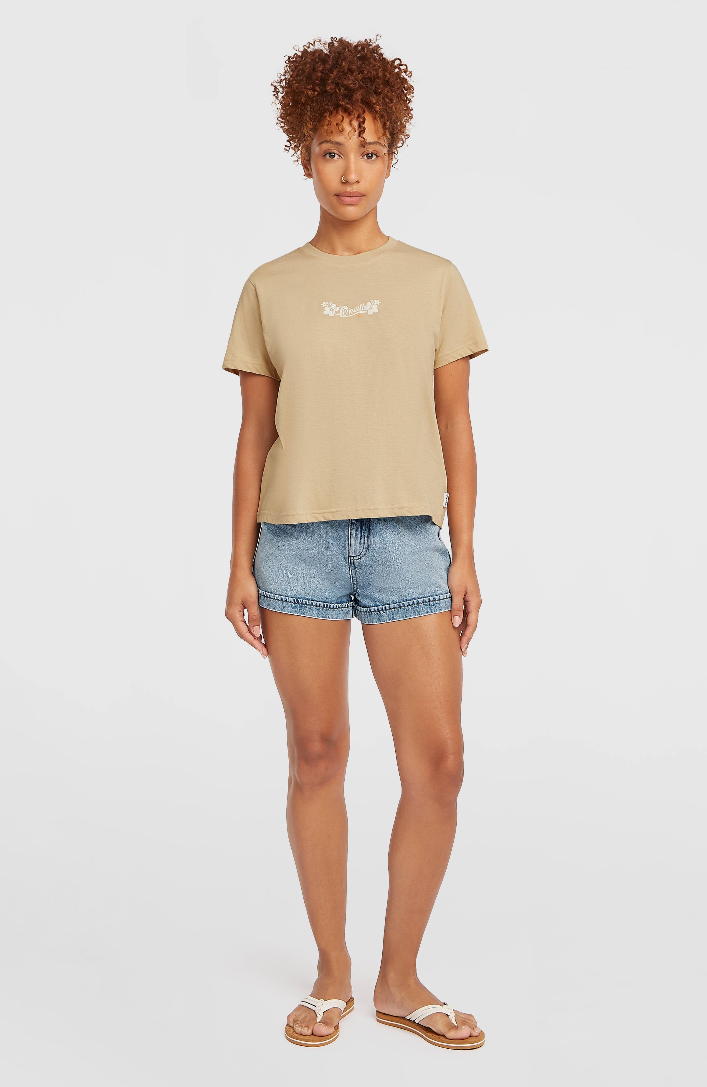 Essentials Script T-Shirt Cocoa Sand