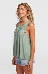 Essentials Tokeena Embroidery Tank Marble Arch