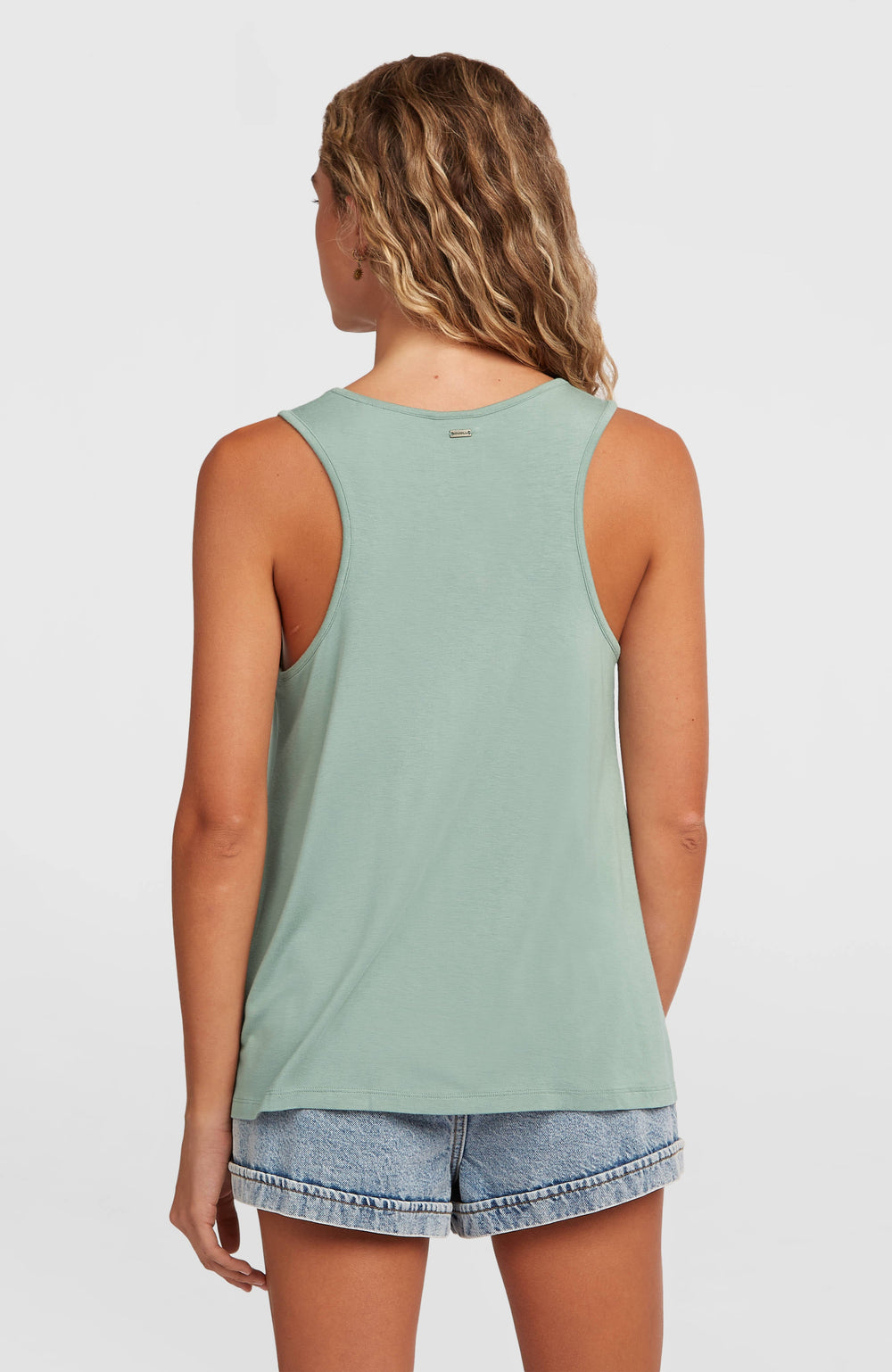 Essentials Tokeena Embroidery Tank Marble Arch