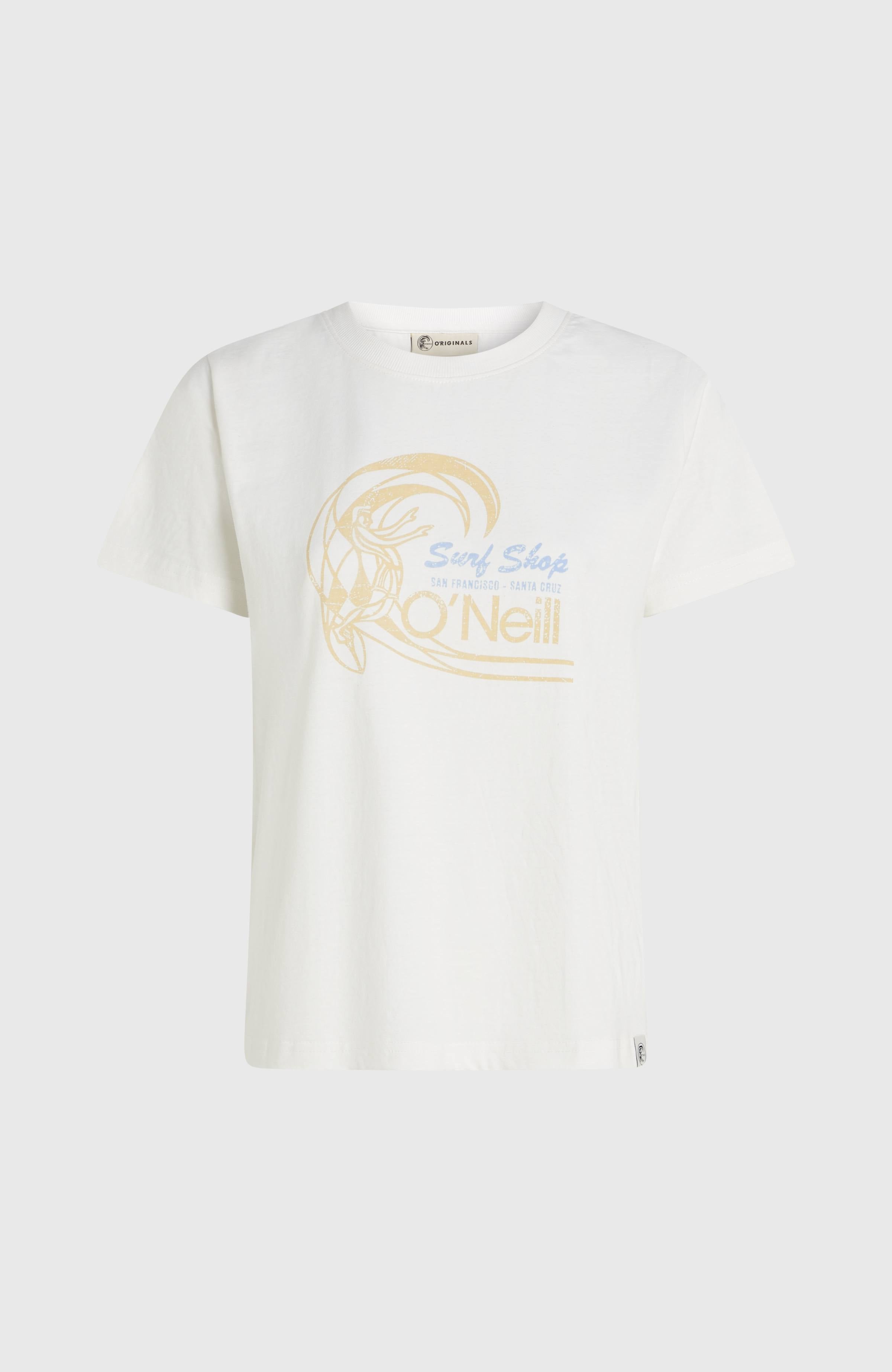 O'Riginals Circle Surfer T-Shirt Snow White