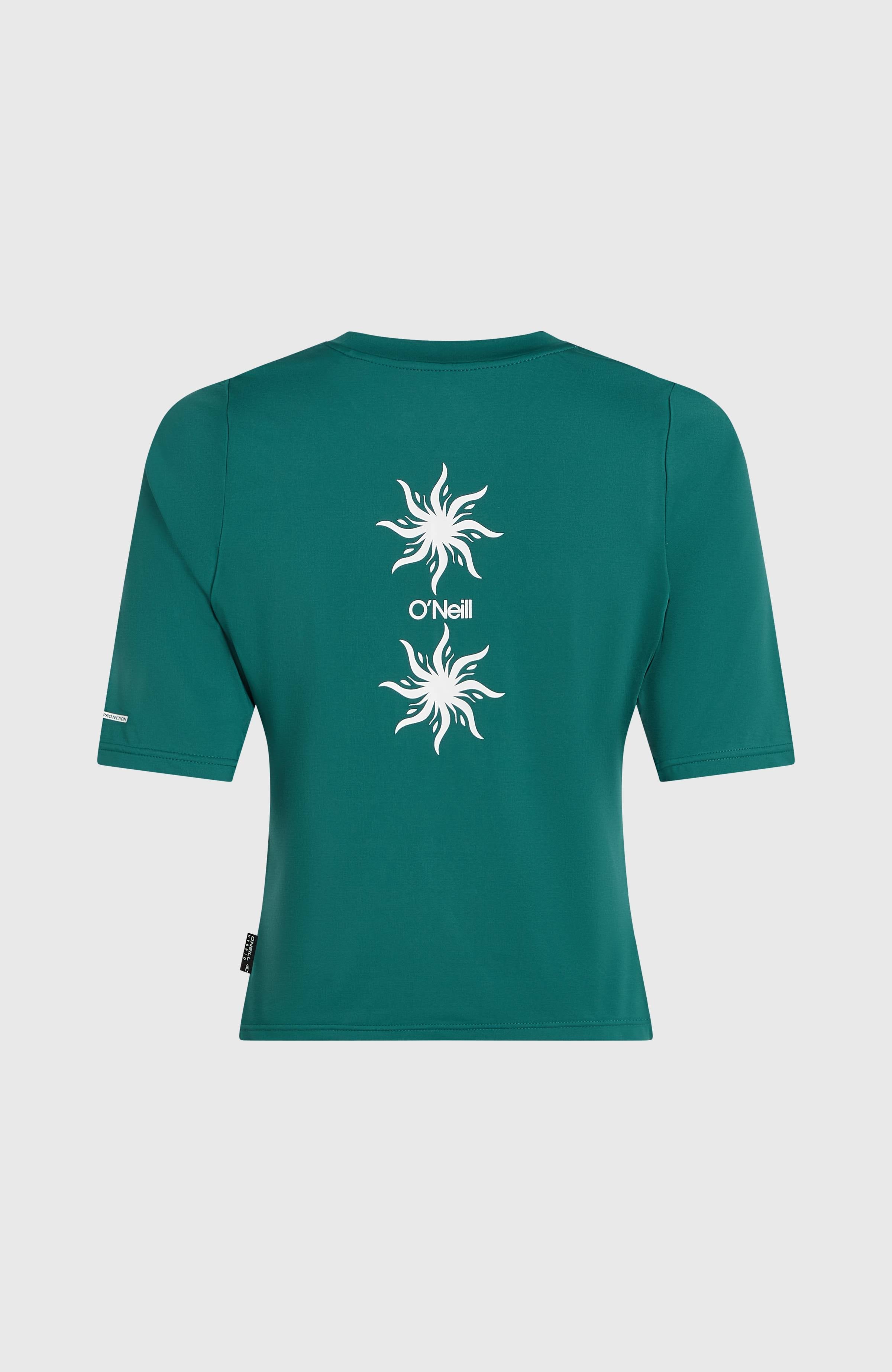 O'Neill Hybrid Polygiene UPF 50+ T-Shirt Botanical Heat