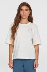 Summer Musthaves Back Print T-Shirt Snow White
