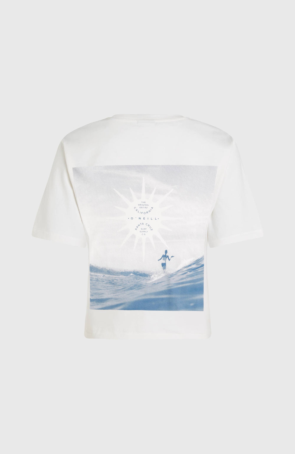 Summer Musthaves Back Print T-Shirt Snow White