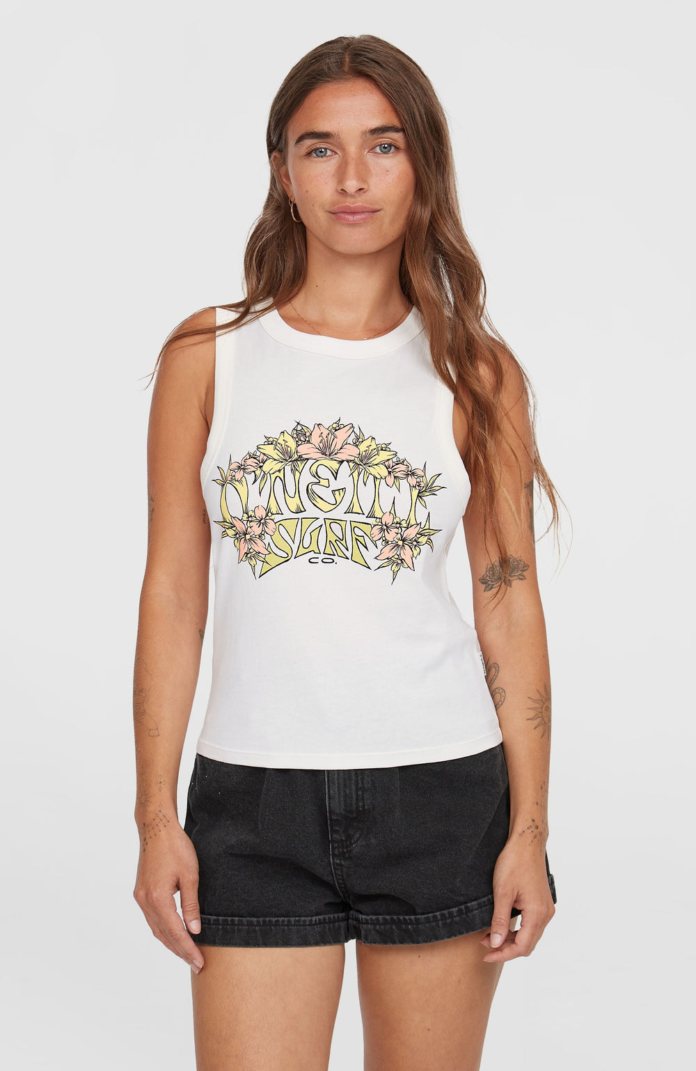Summer Must Haves Graphic Tanktop Snow White