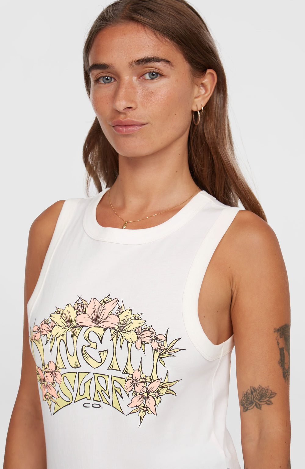 Summer Must Haves Graphic Tanktop Snow White