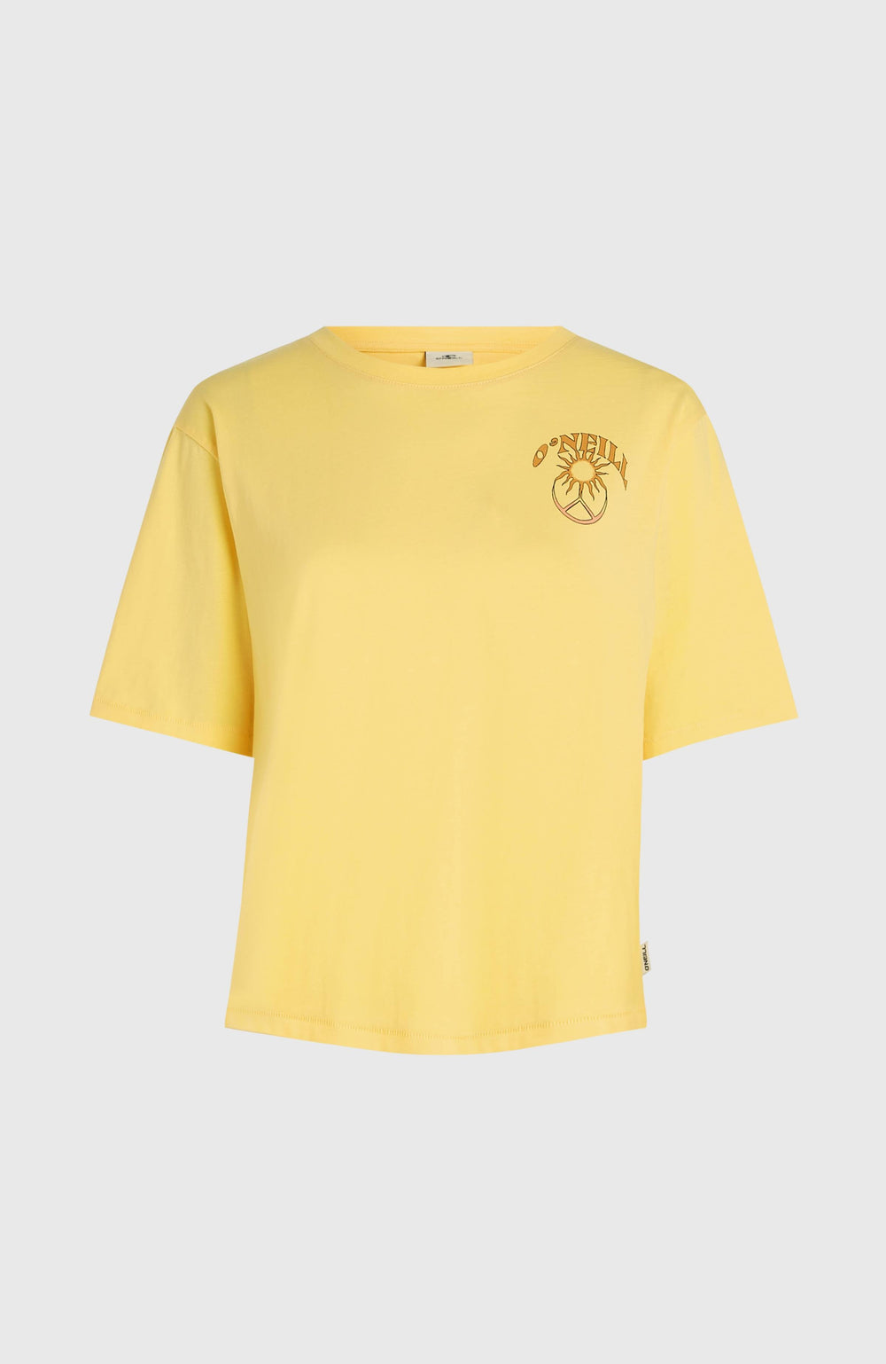 Summer Musthaves Back Print T-Shirt Tender Buttercup