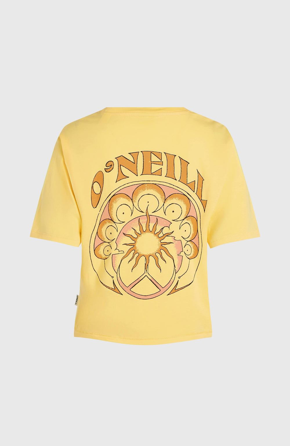 Summer Musthaves Back Print T-Shirt Tender Buttercup
