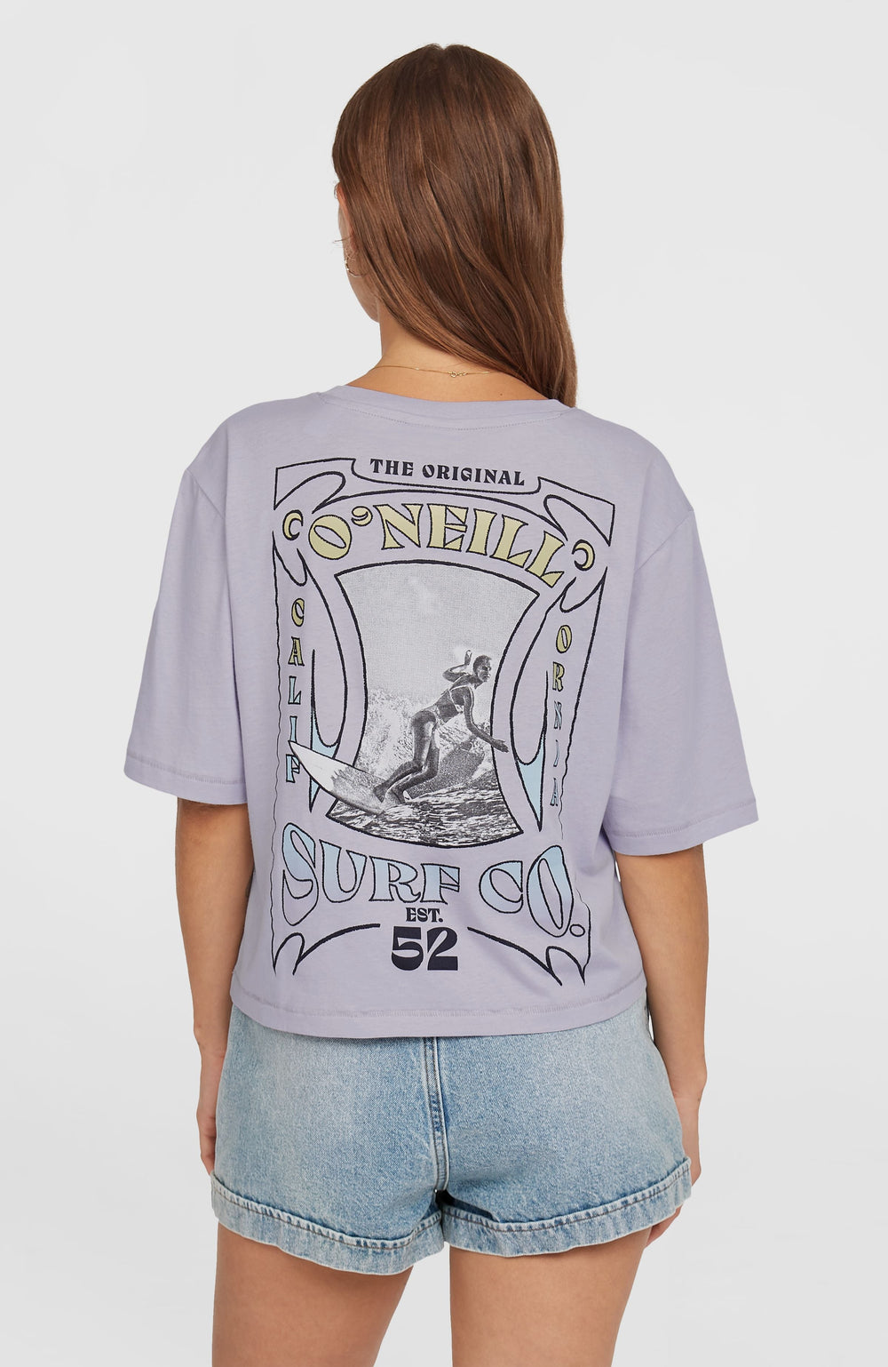 Summer Musthaves Back Print T-Shirt Purple Gleam