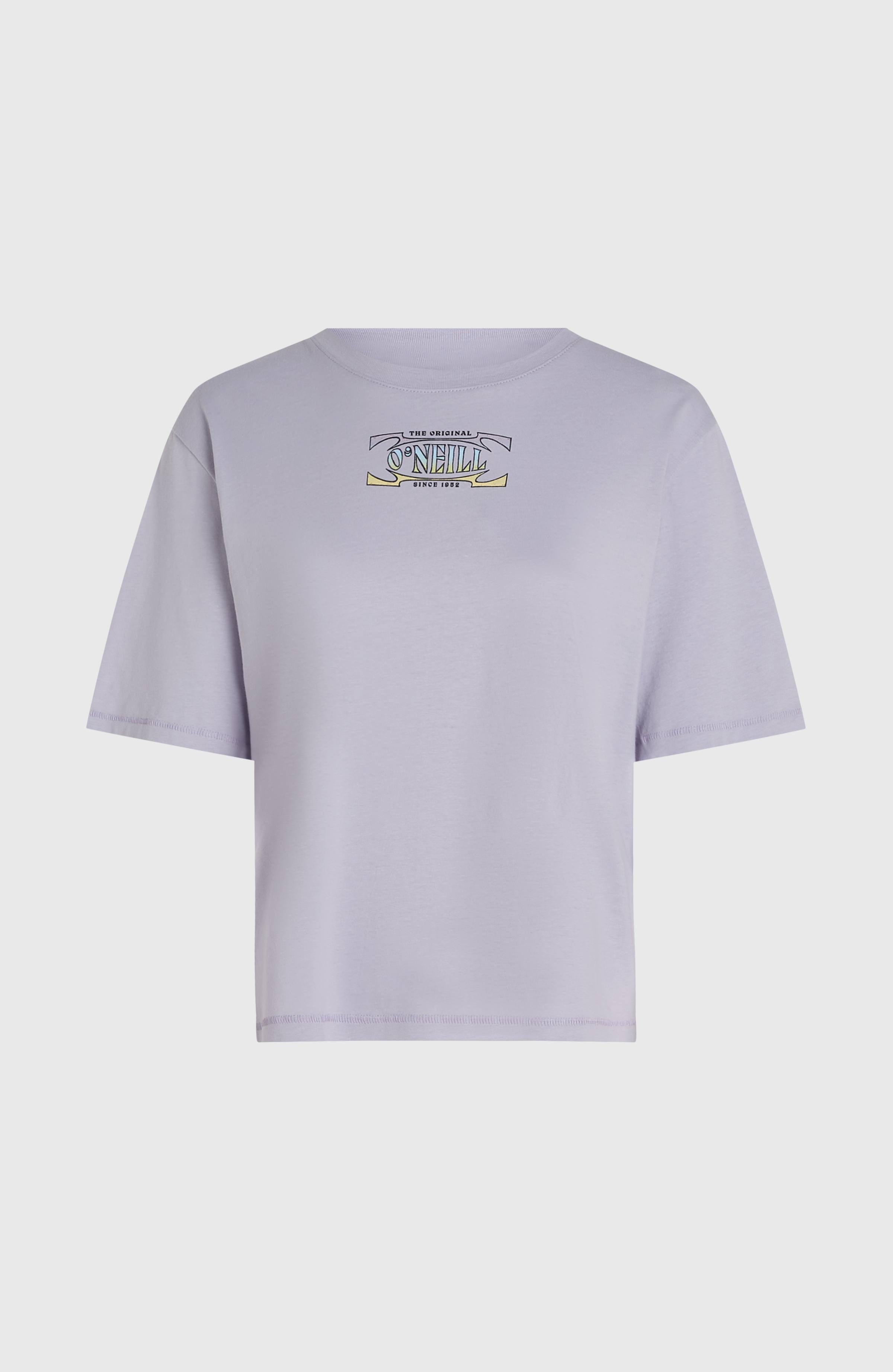 Summer Musthaves Back Print T-Shirt Purple Gleam