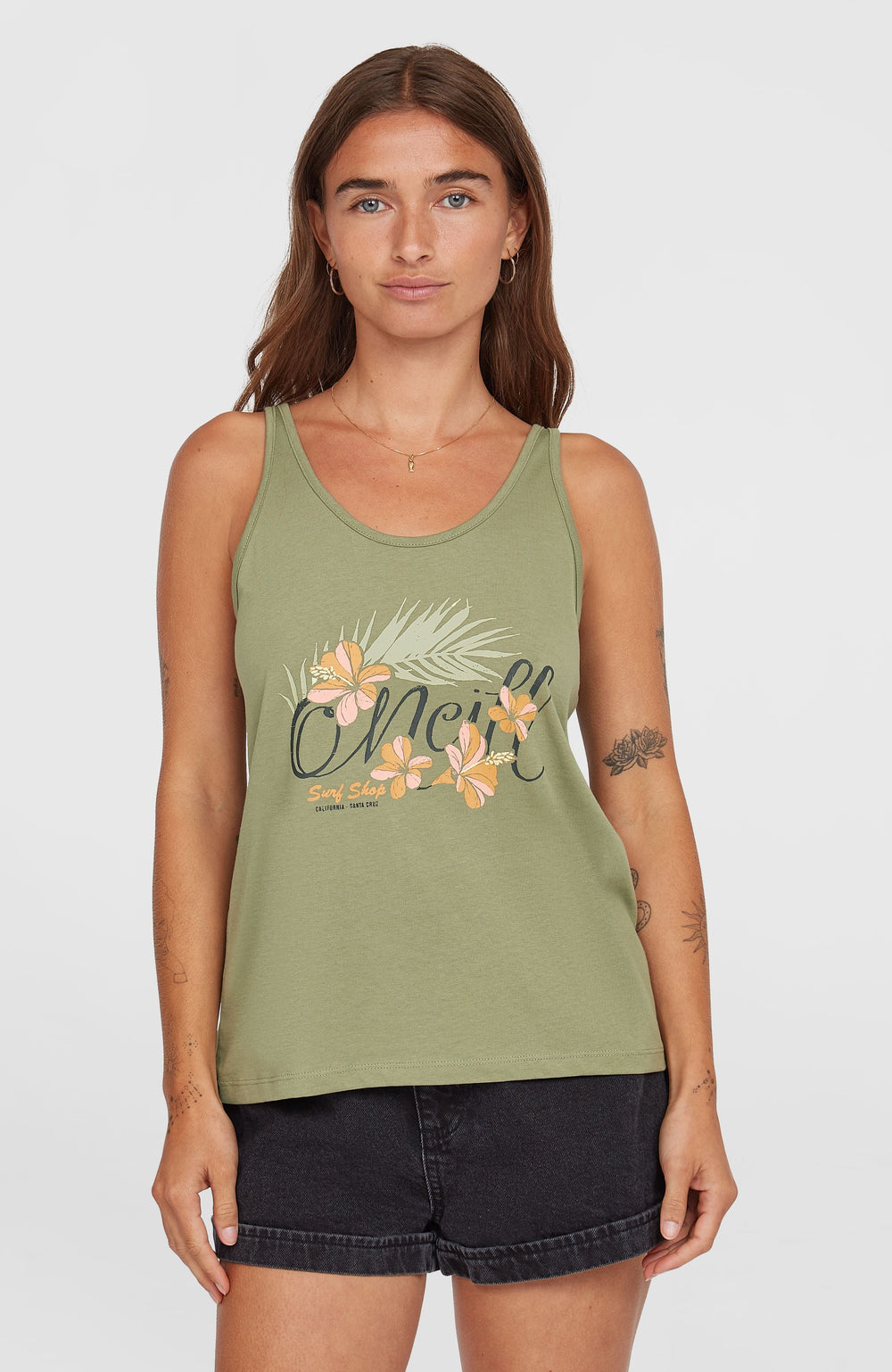 Luana Graphic Tank Top Avery Fern