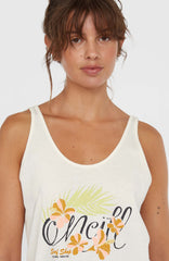 Luana Graphic Tank Top Snow White