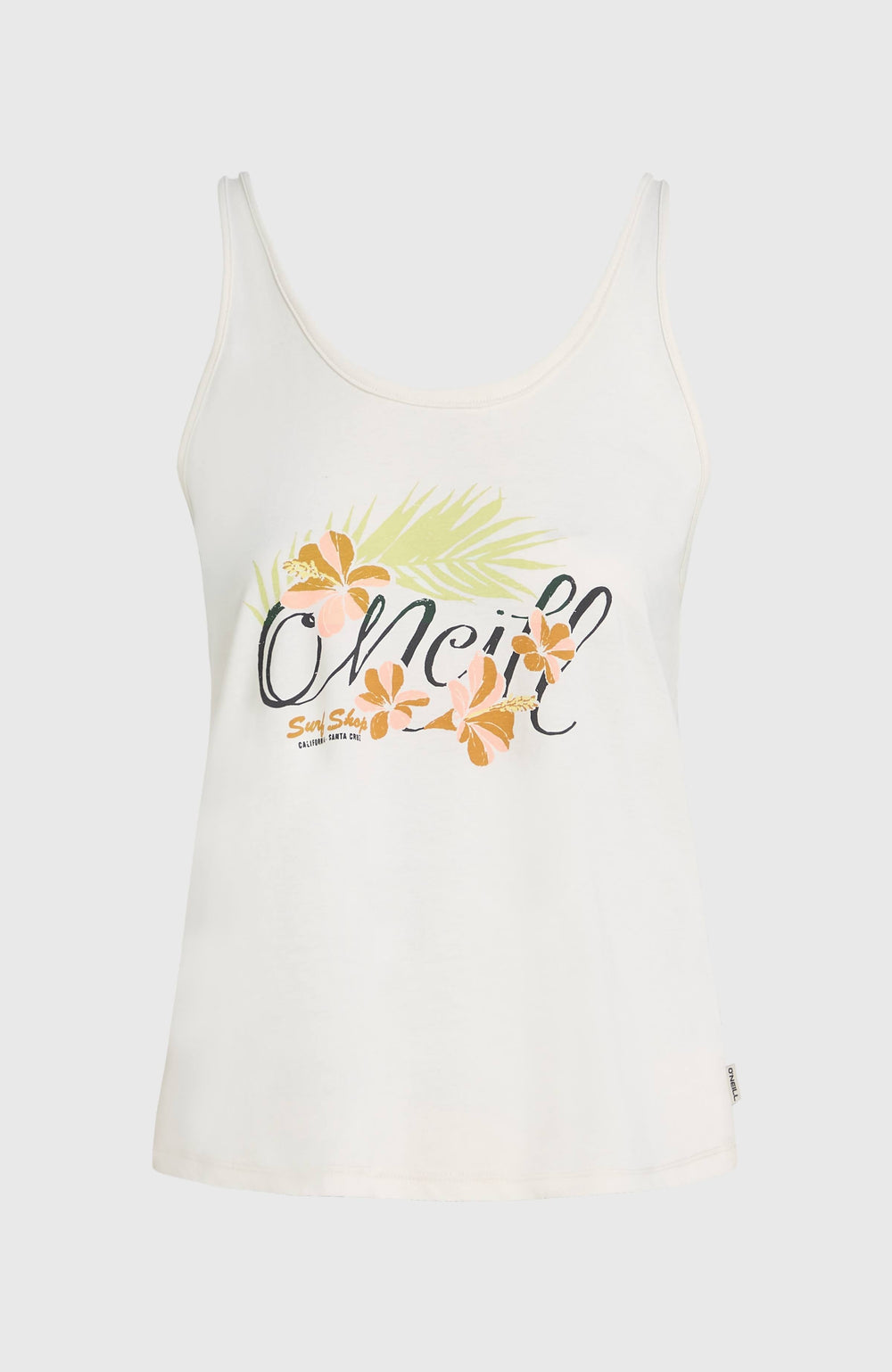 Luana Graphic Tank Top Snow White
