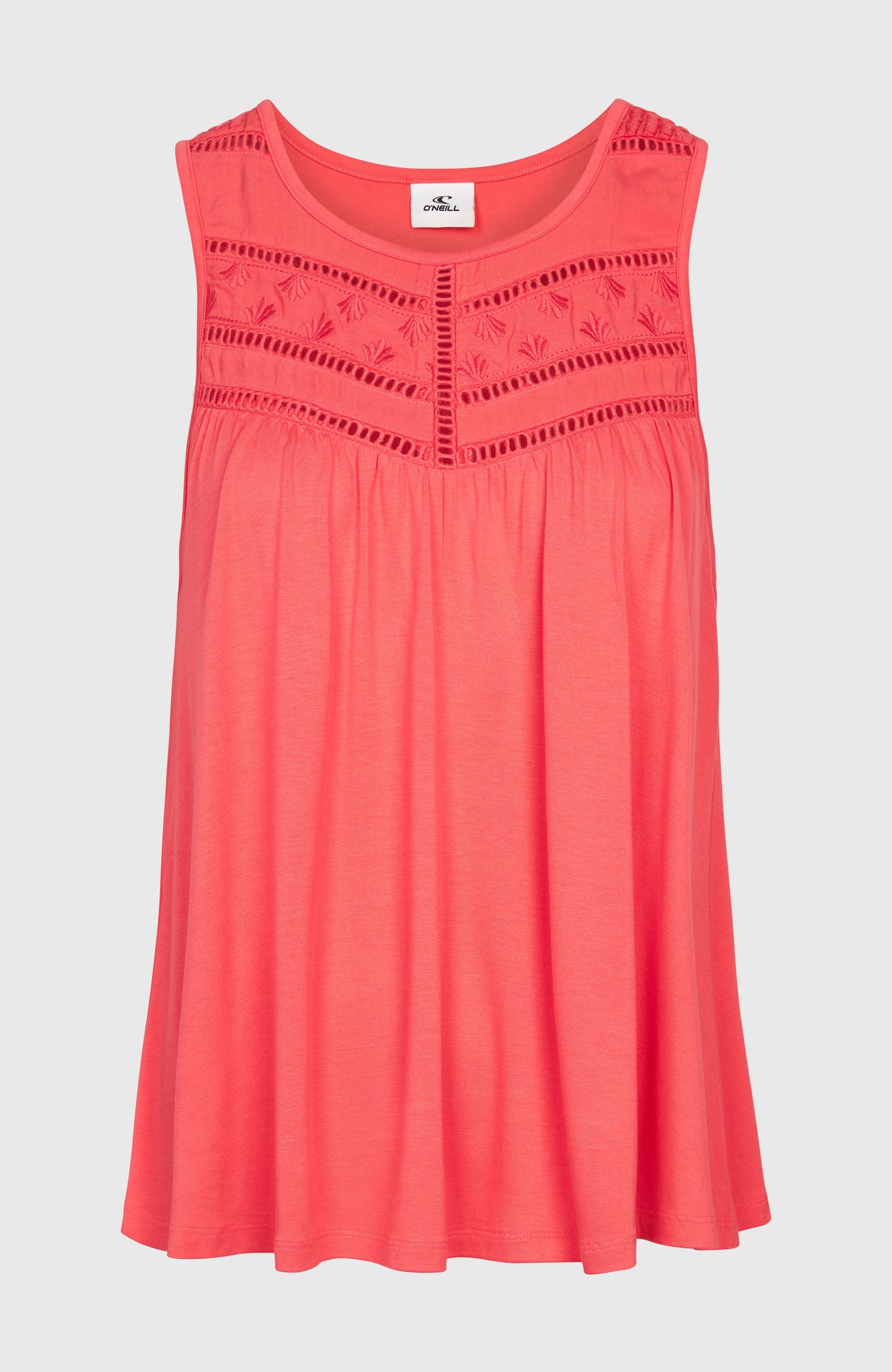 Essentials Tokeena Embroidery Tank Froly