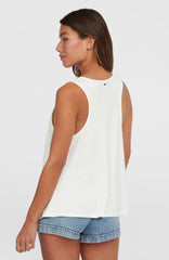 Essentials Tokeena Embroidery Tank Snow White