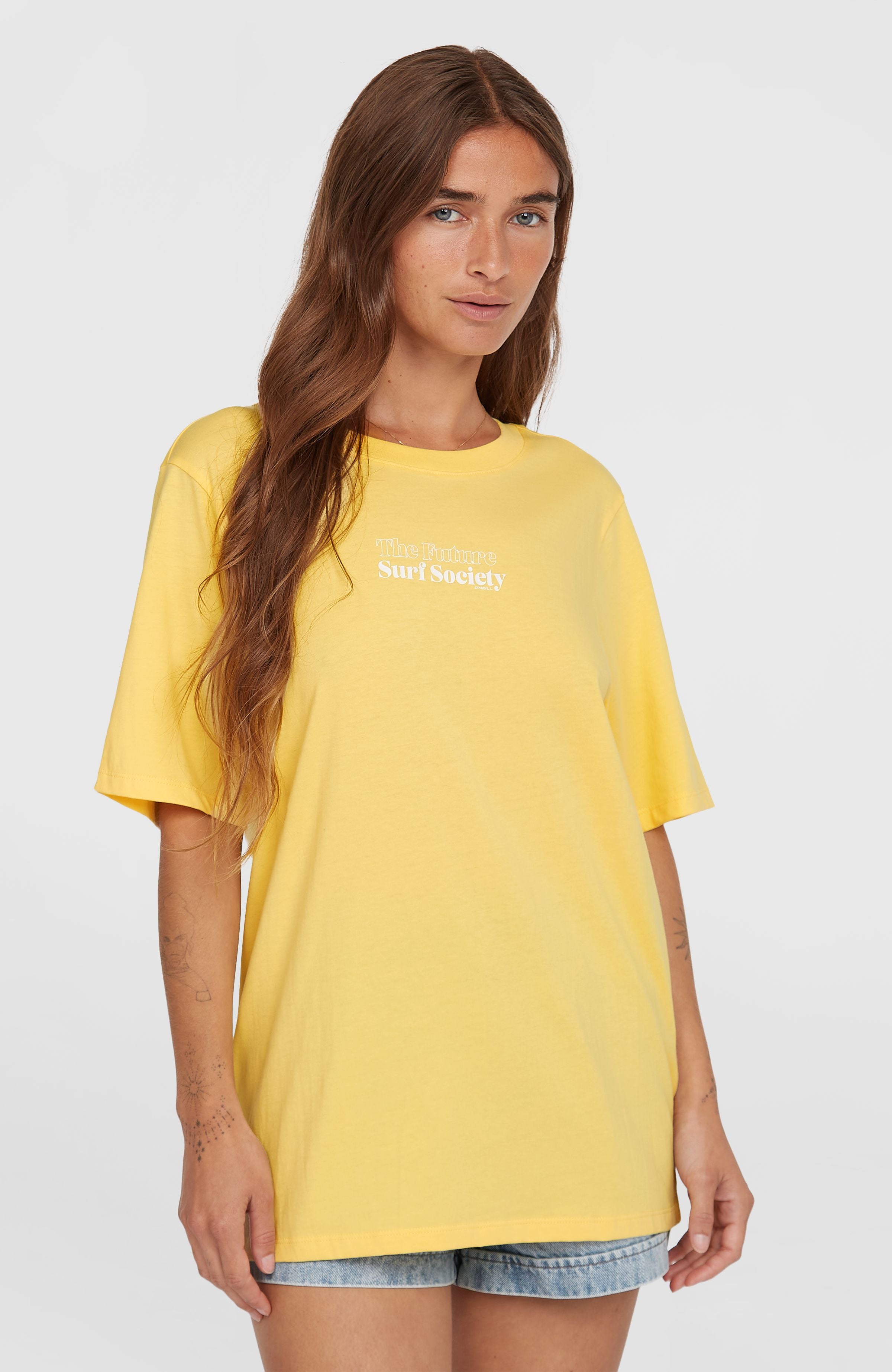 Future Surf Society T-Shirt Tender Buttercup
