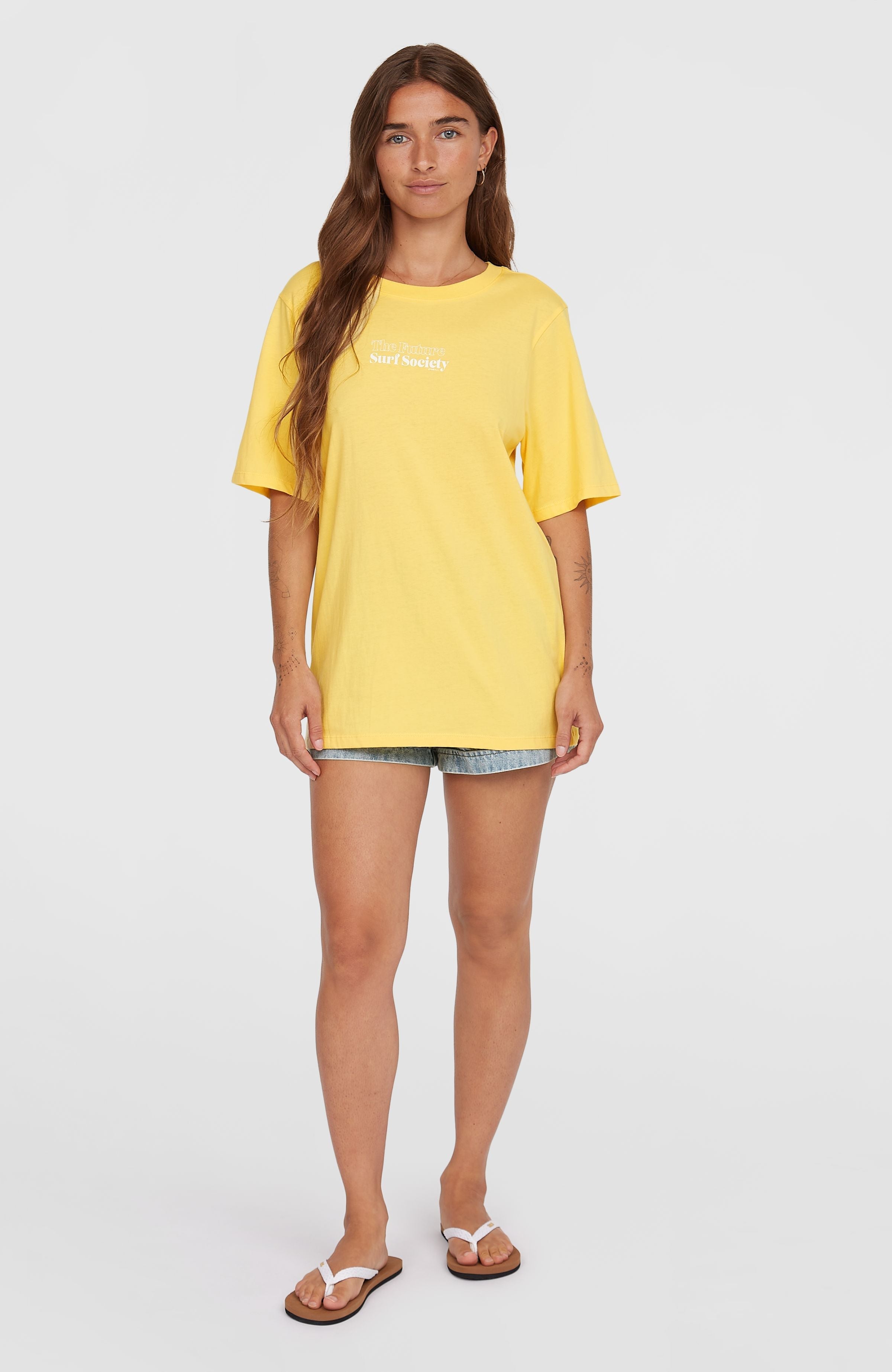 Future Surf Society T-Shirt Tender Buttercup