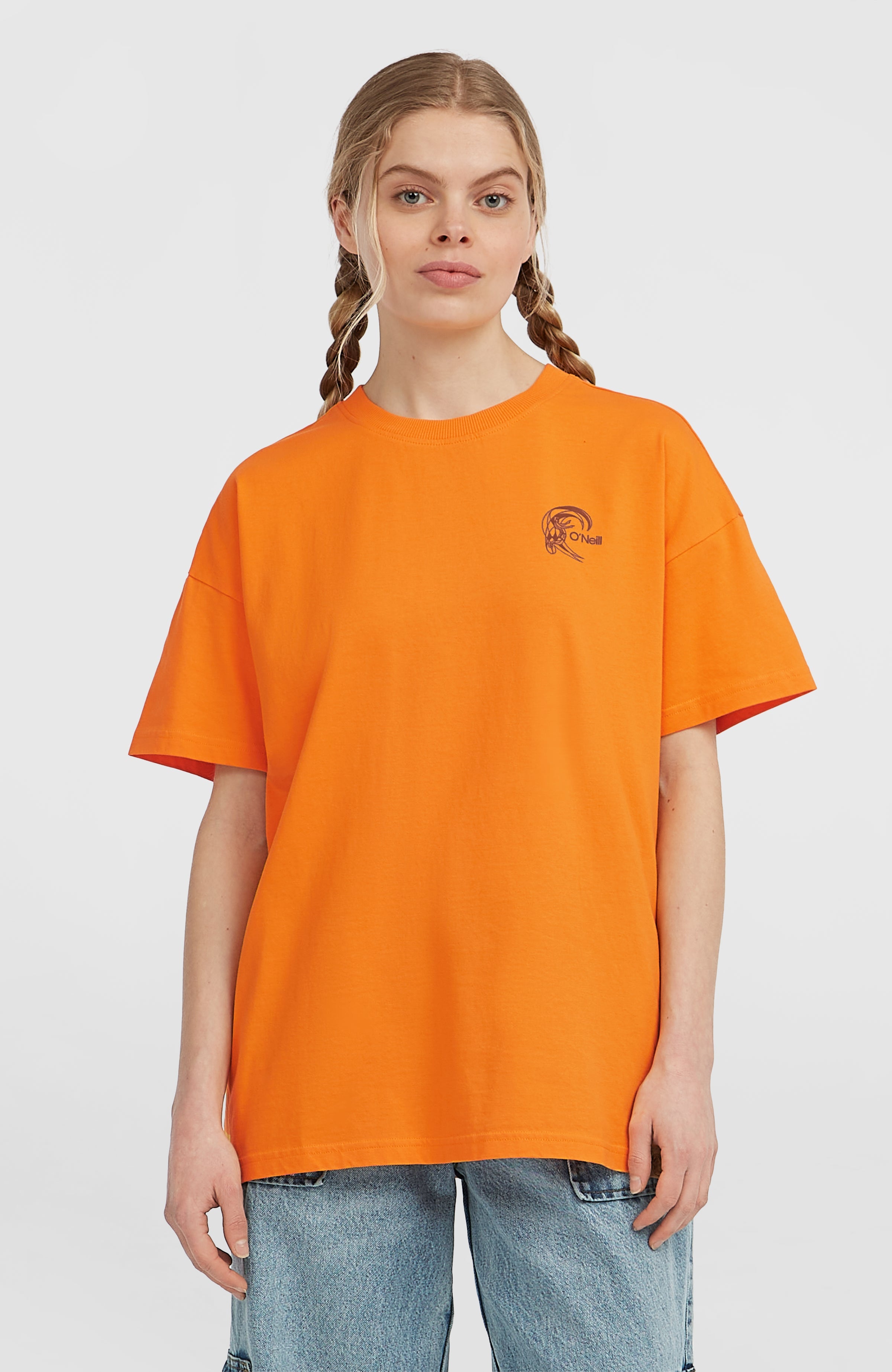 O'Riginals Back-Print T-Shirt Mango Punch