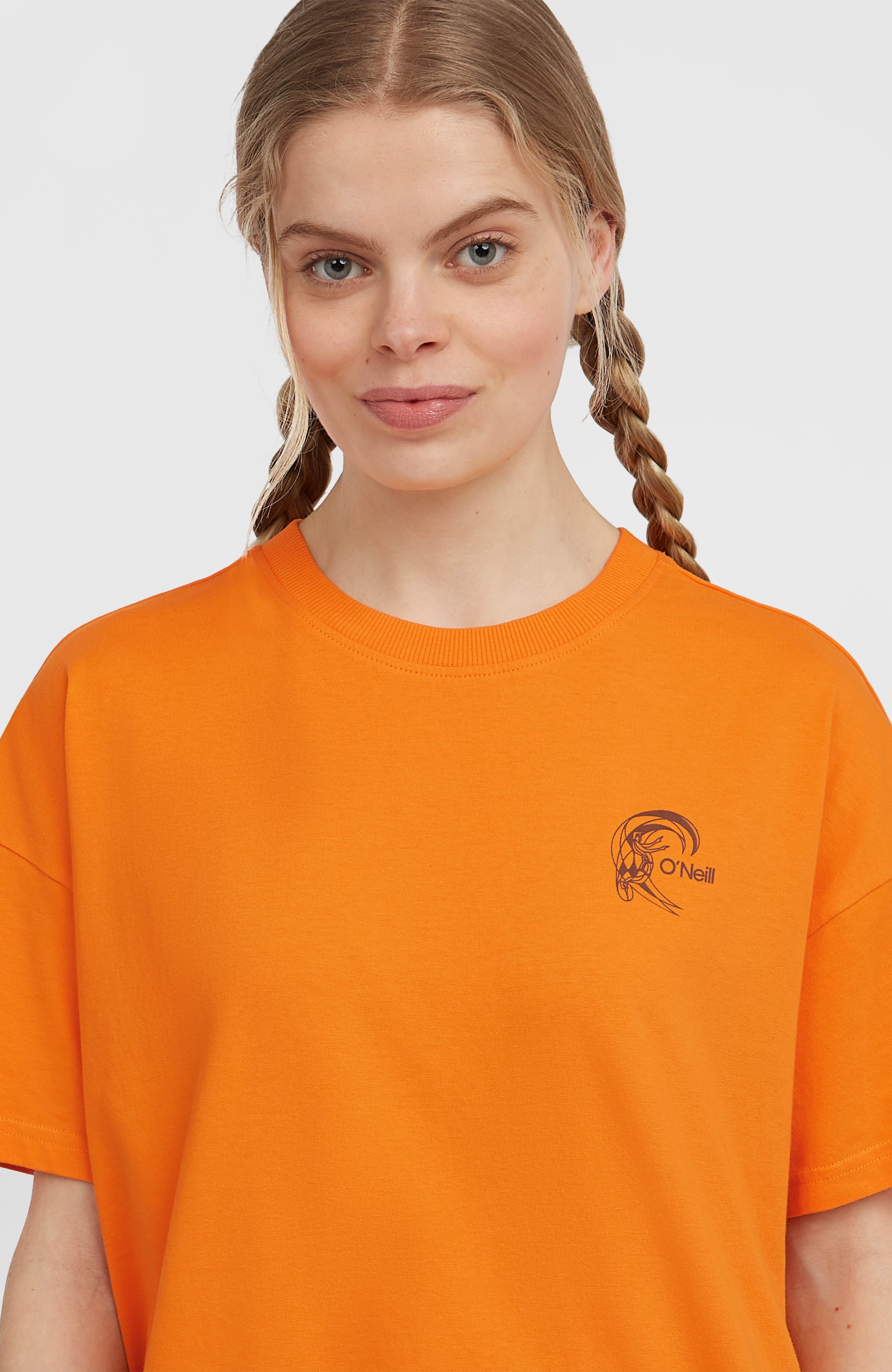 O'Riginals Back-Print T-Shirt Mango Punch