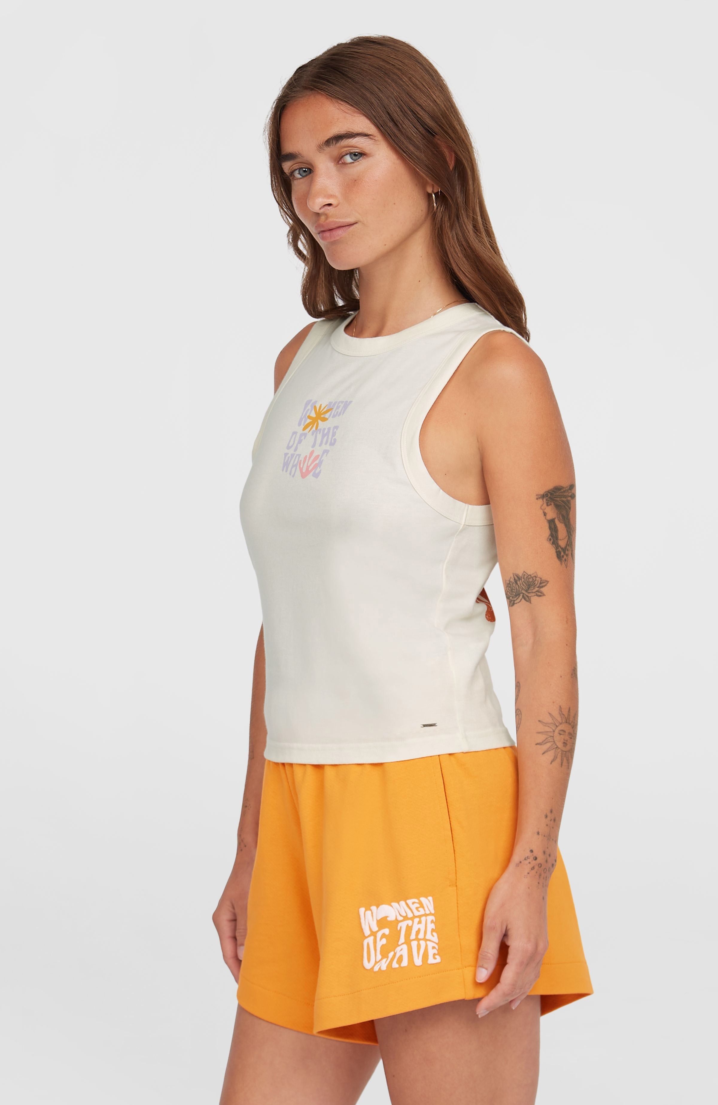 Women of the Wave Tank Top Dusty Vanilla