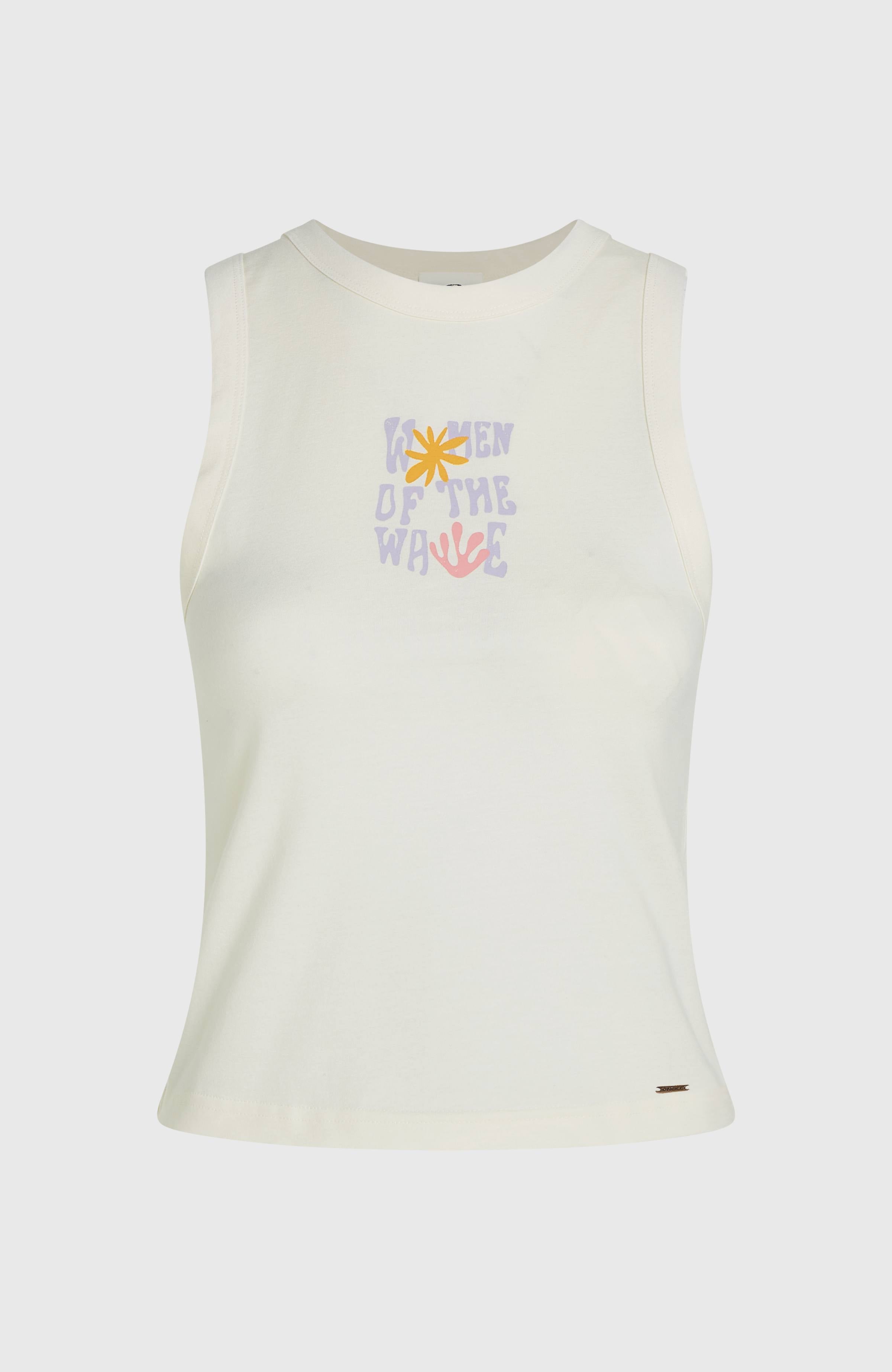Women of the Wave Tank Top Dusty Vanilla