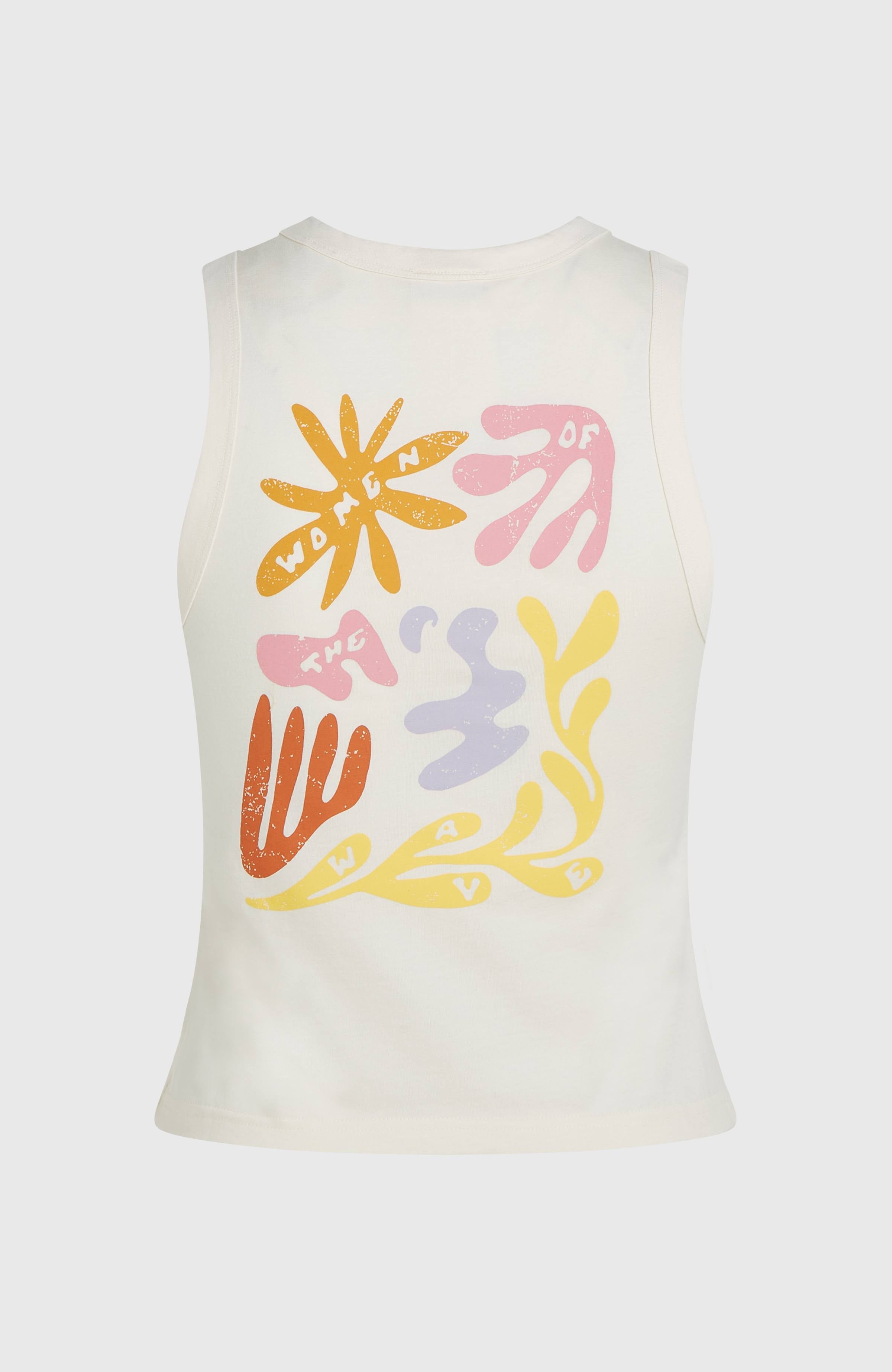 Women of the Wave Tank Top Dusty Vanilla