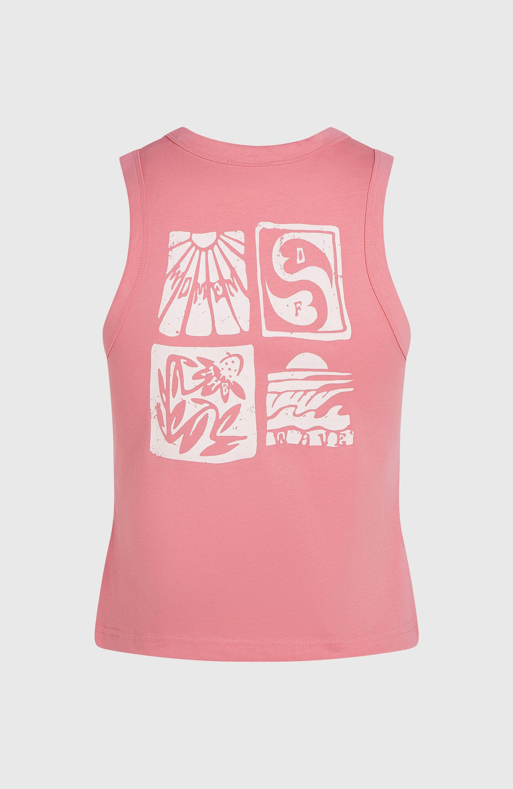 Women of the Wave Tank Top Desert Rose